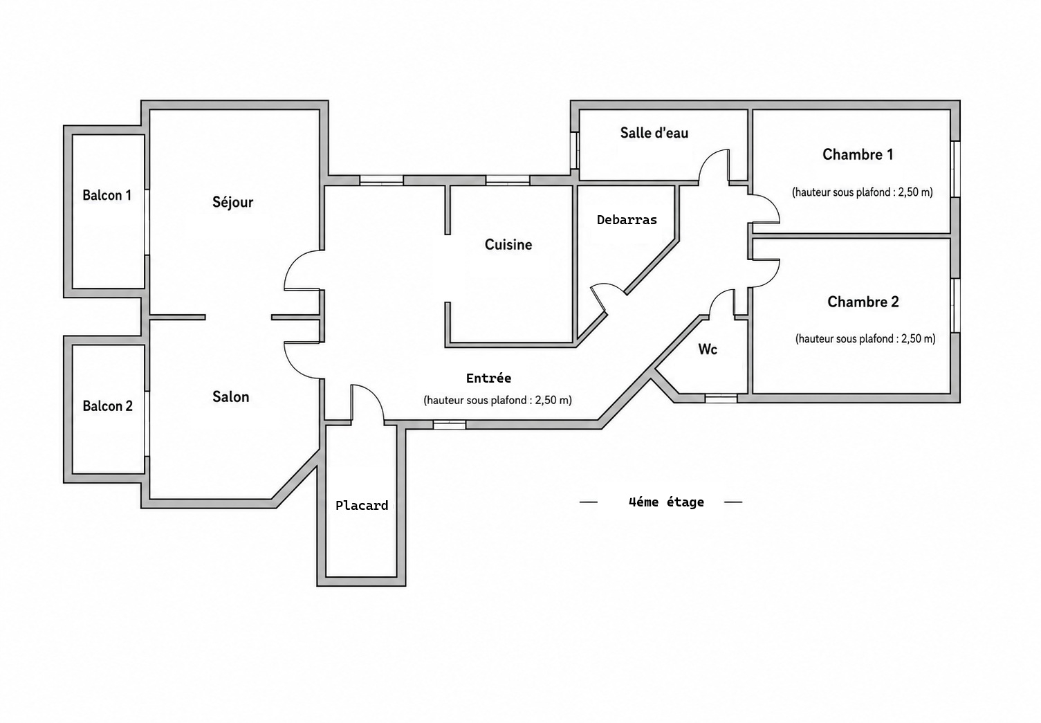 Appartement · 3 pièces · 79,9 m² — photo 9 sur 9