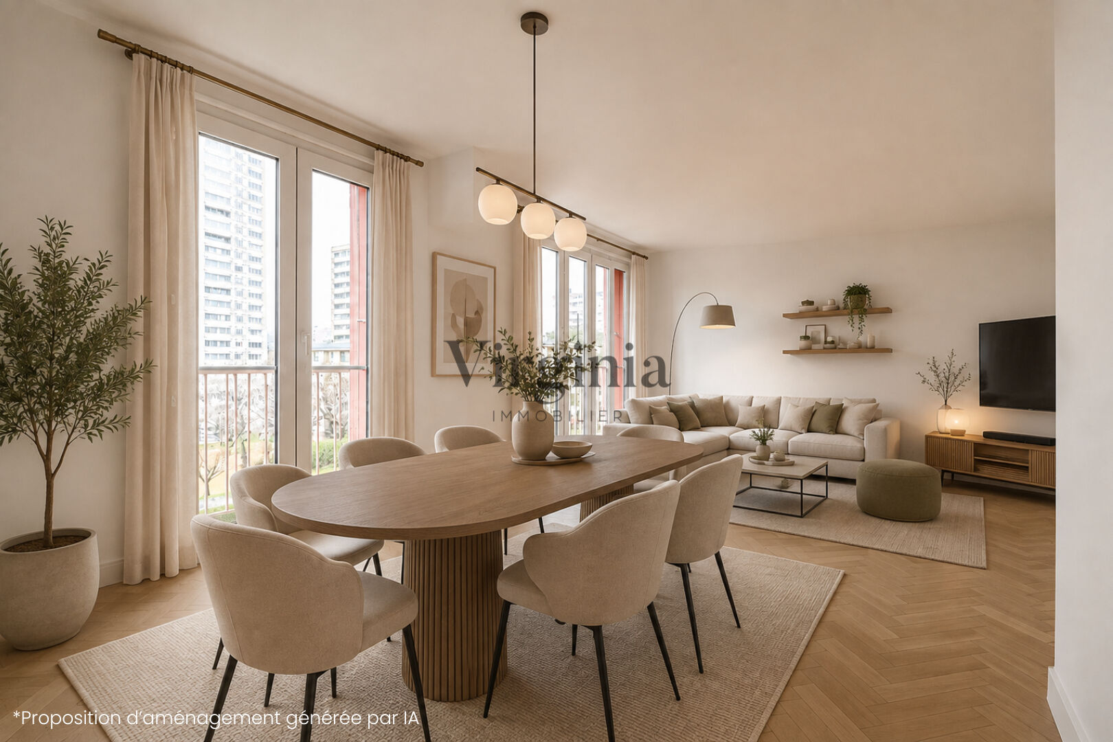 Appartement · 3 pièces · 70,7 m² — photo 3 sur 12