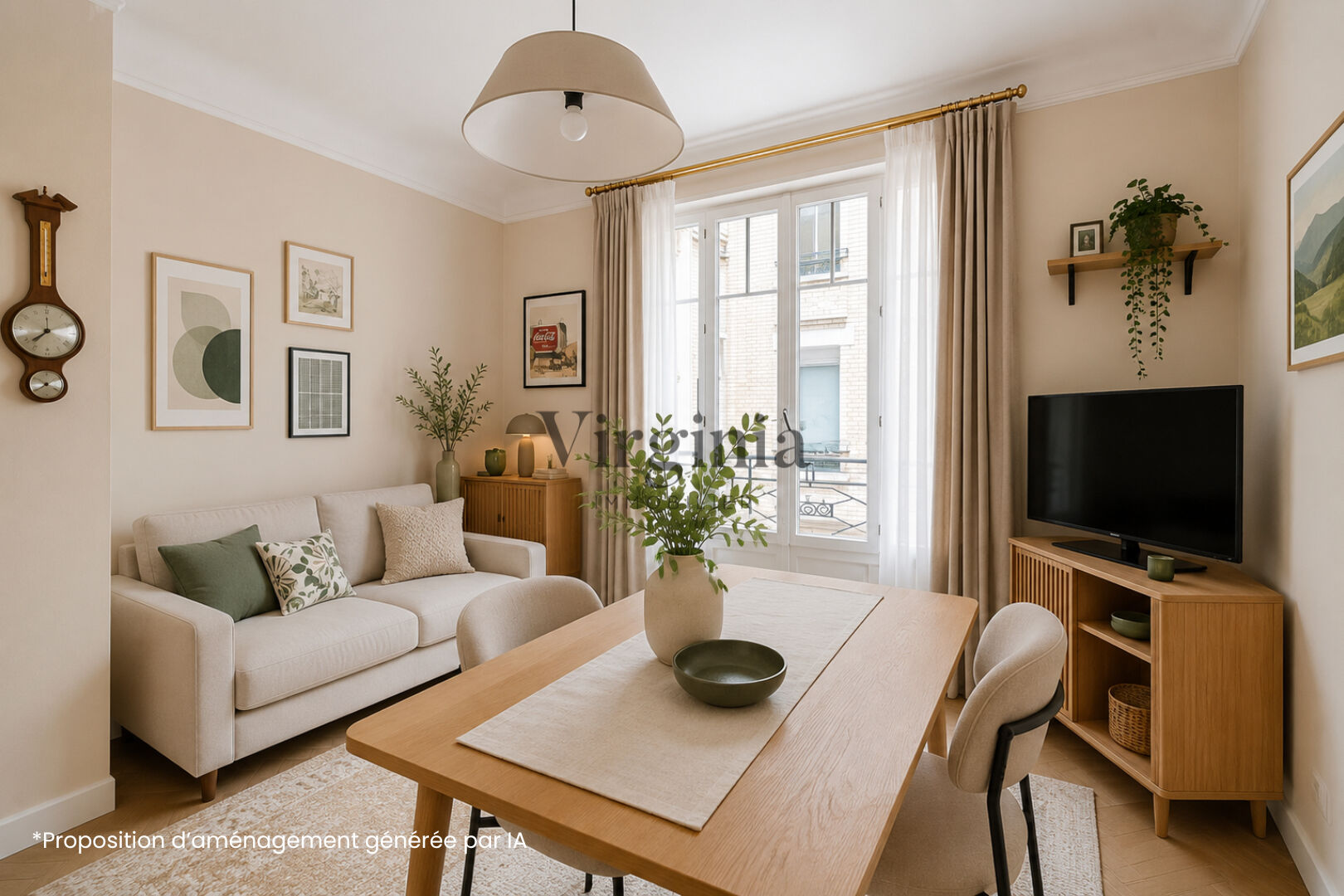 Appartement · 2 pièces · 42,1 m² — photo 3 sur 13