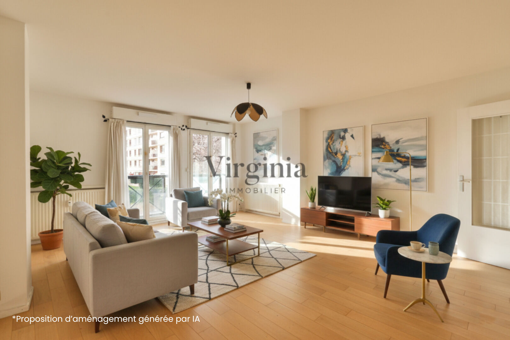 Appartement · 2 pièces · 59,6 m² — photo 1 sur 6