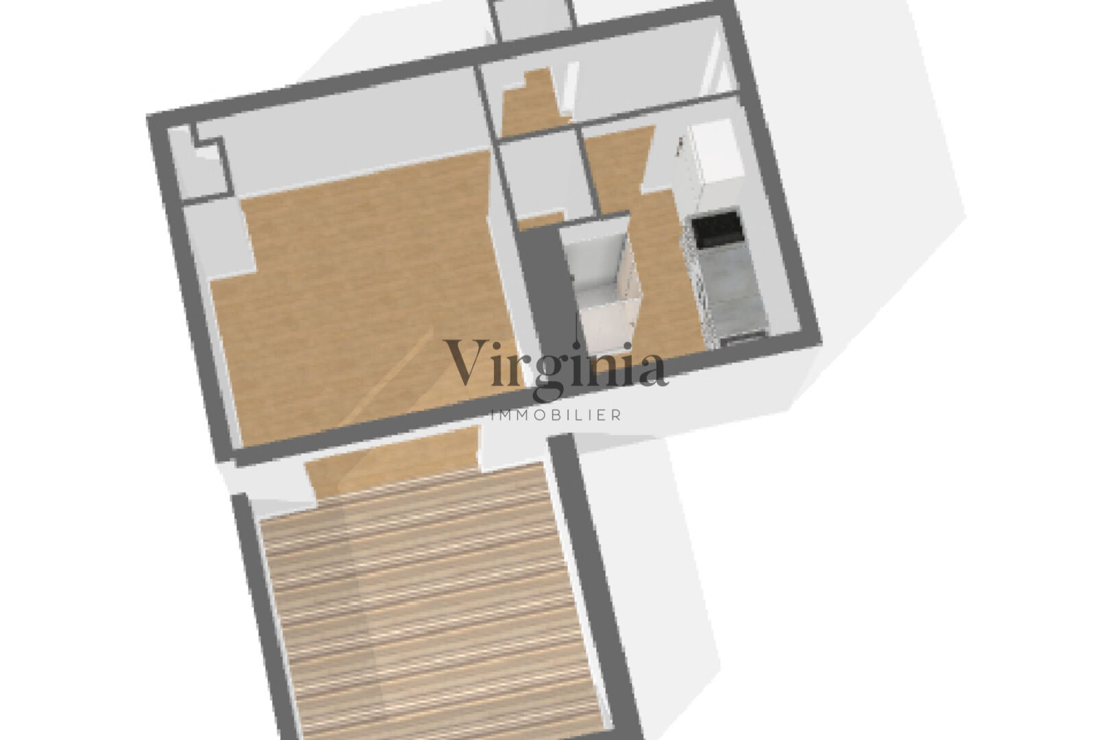 Appartement · Studio · 22 m² — photo 7 sur 7