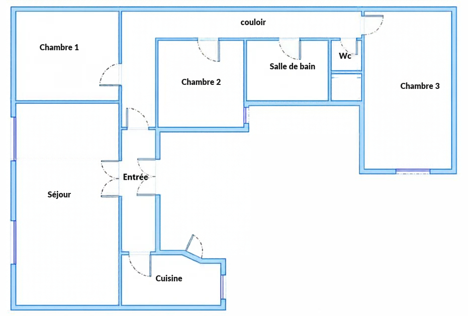 Appartement · 4 pièces · 85 m² — photo 10 sur 10