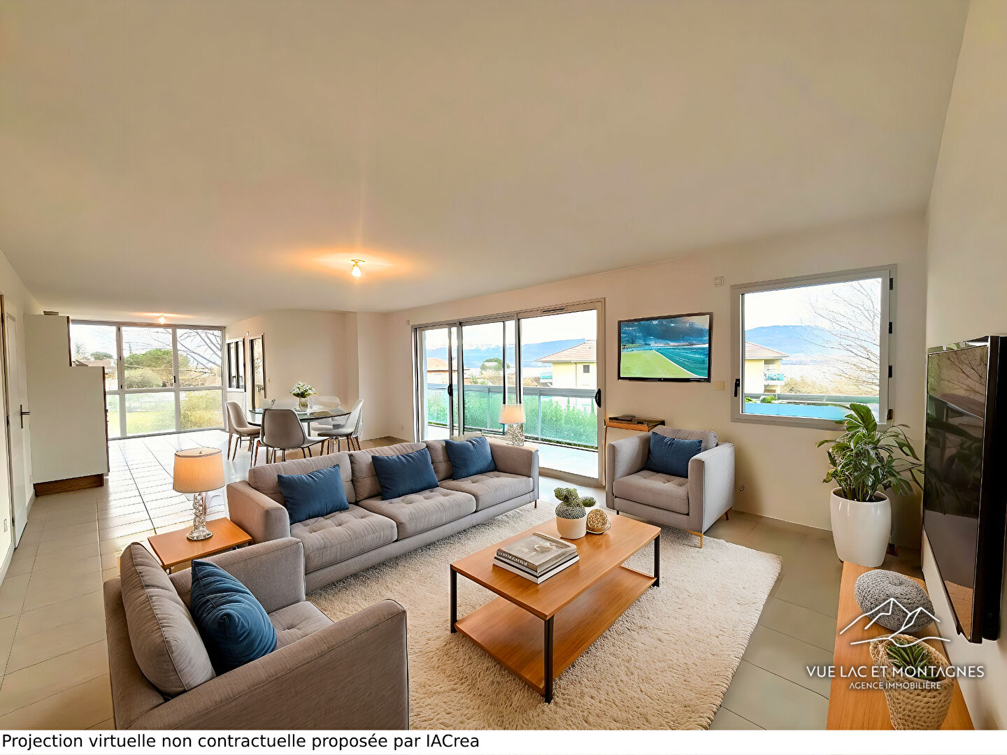 Agence immobilière de VUE LAC ET MONTAGNES Messery