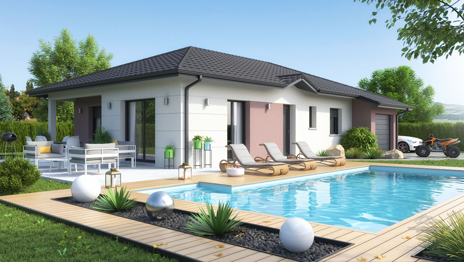 Agence immobilière de VUE LAC ET MONTAGNES Messery