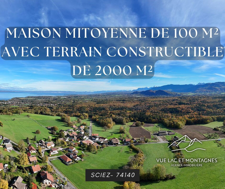 Agence immobilière de VUE LAC ET MONTAGNES Messery