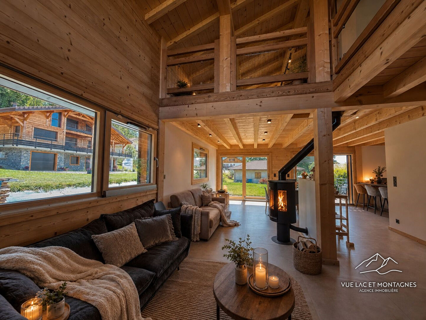 Agence immobilière de VUE LAC ET MONTAGNES Messery