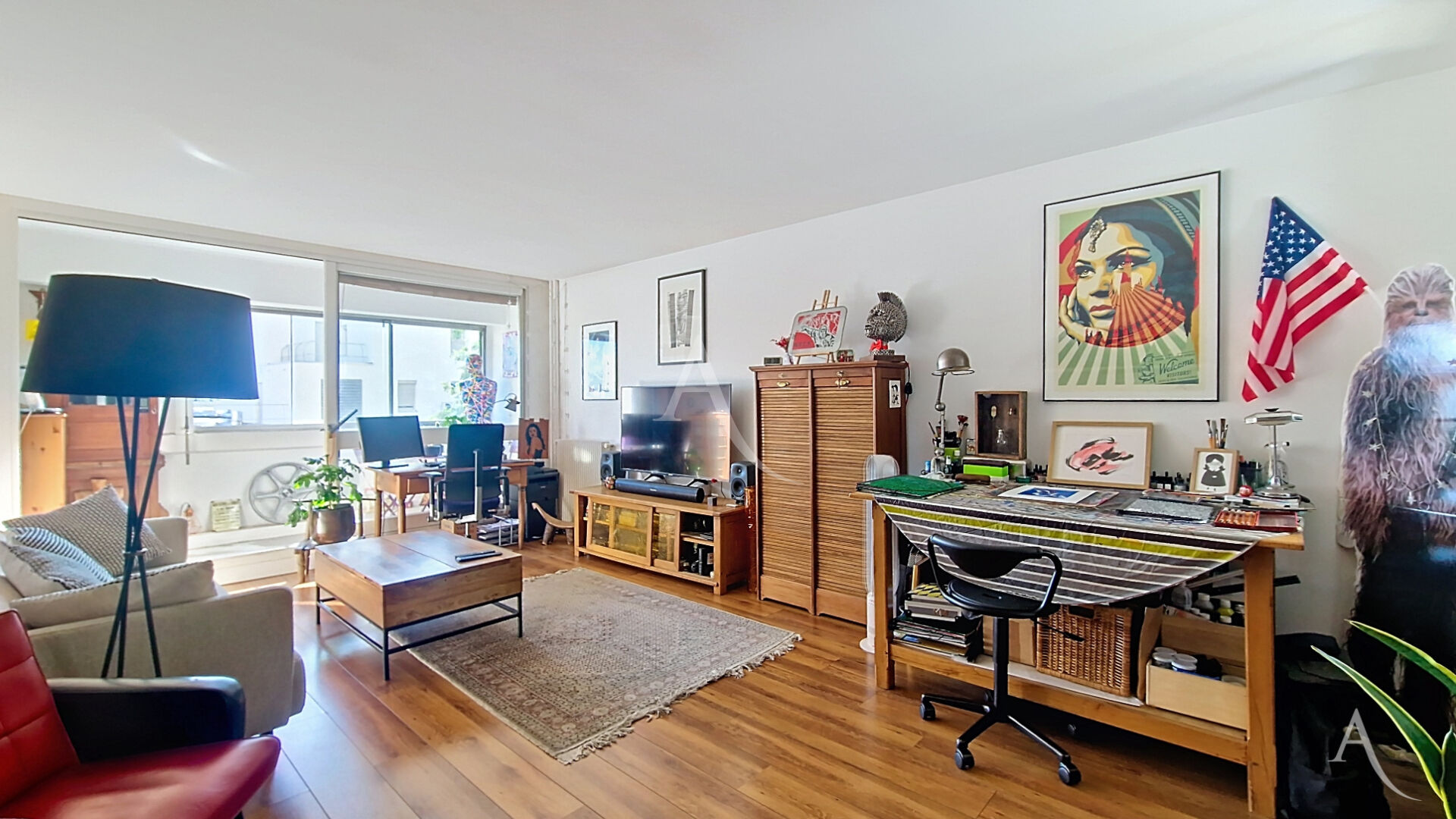 Charmant 3 pièces, calme et vue dégagée !