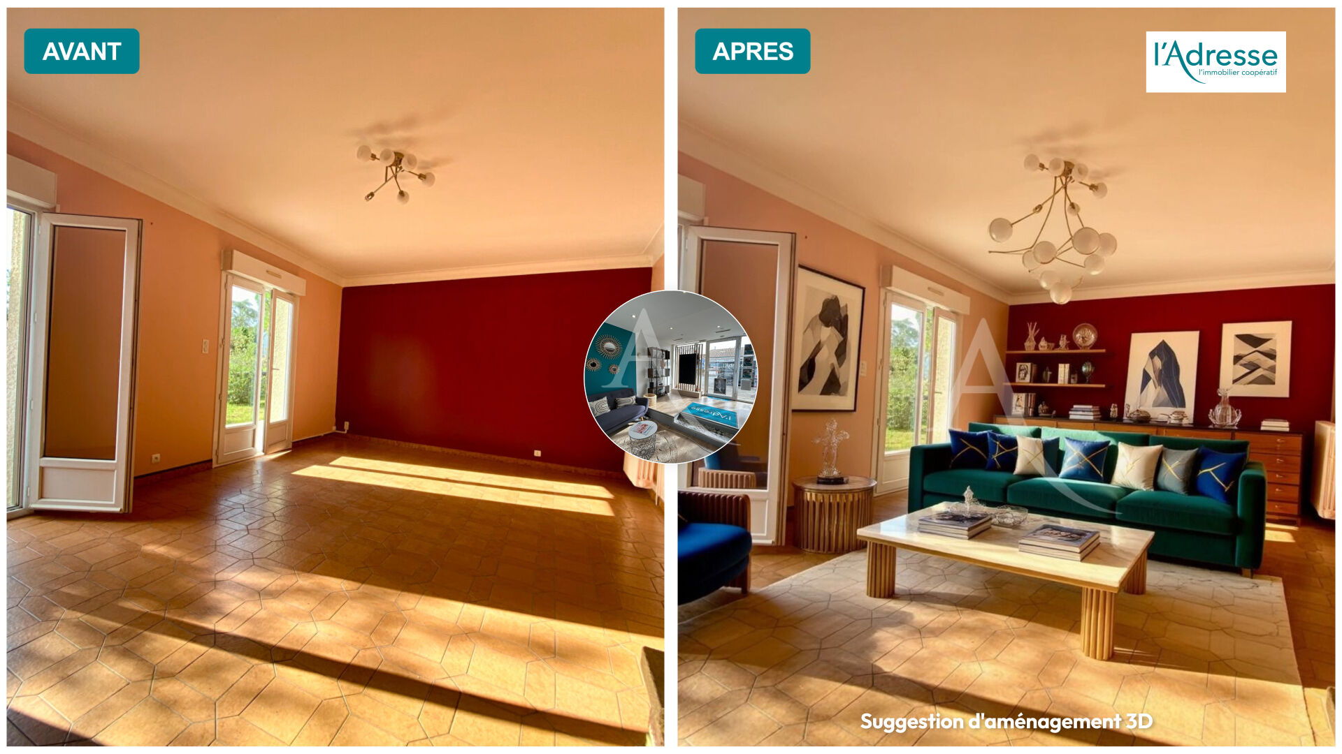 Maison Lapeyrouse - Fossat  6 pièce(s) 136 m2 avec sous-sol .