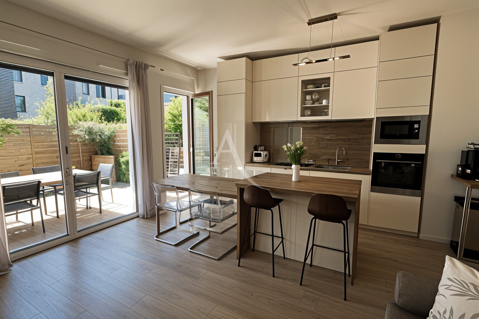 Appartement 3 pièces 62m² + jardin/terrasse