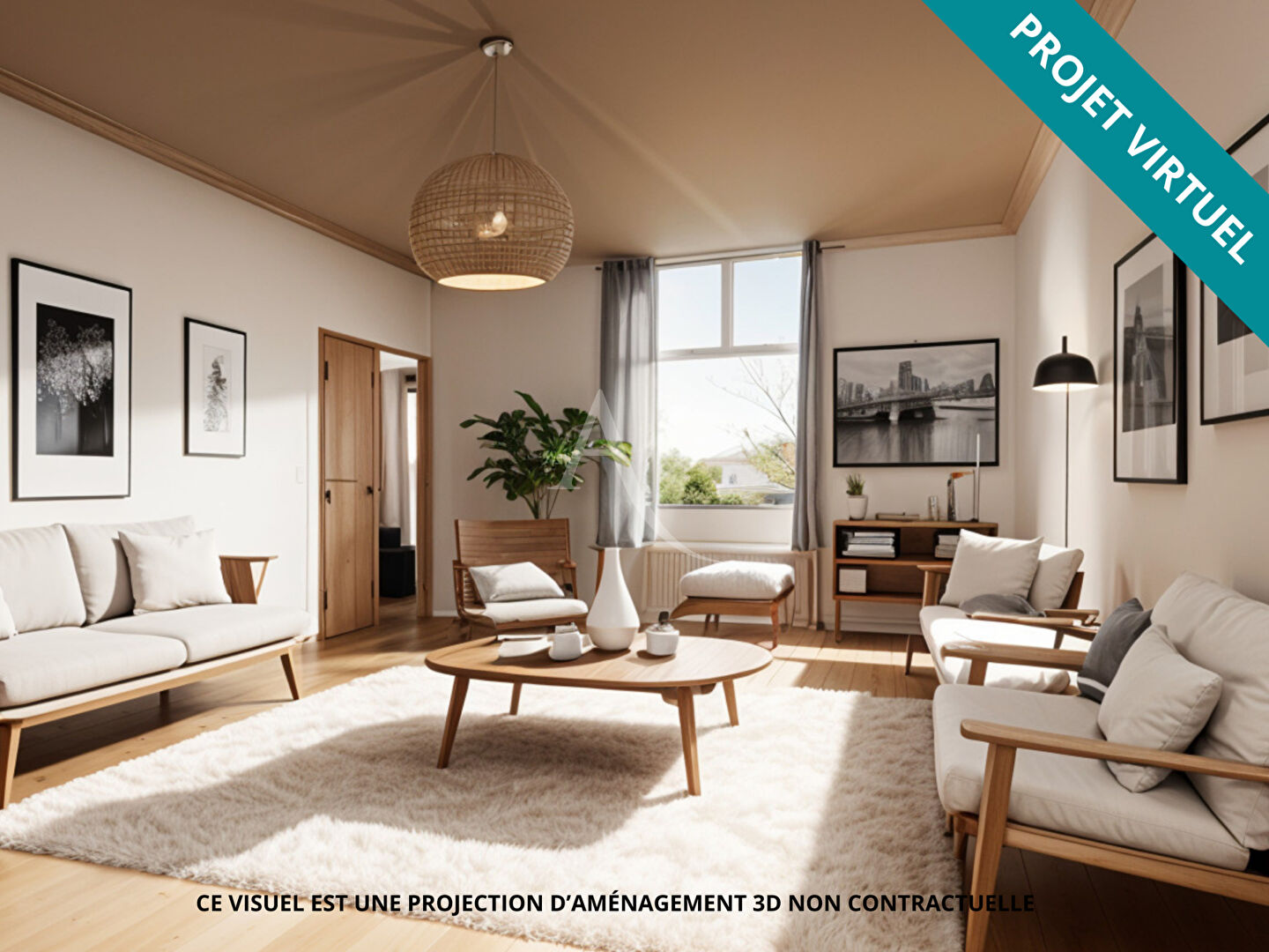 Appartement F5 125 m2 avec jardin privatif