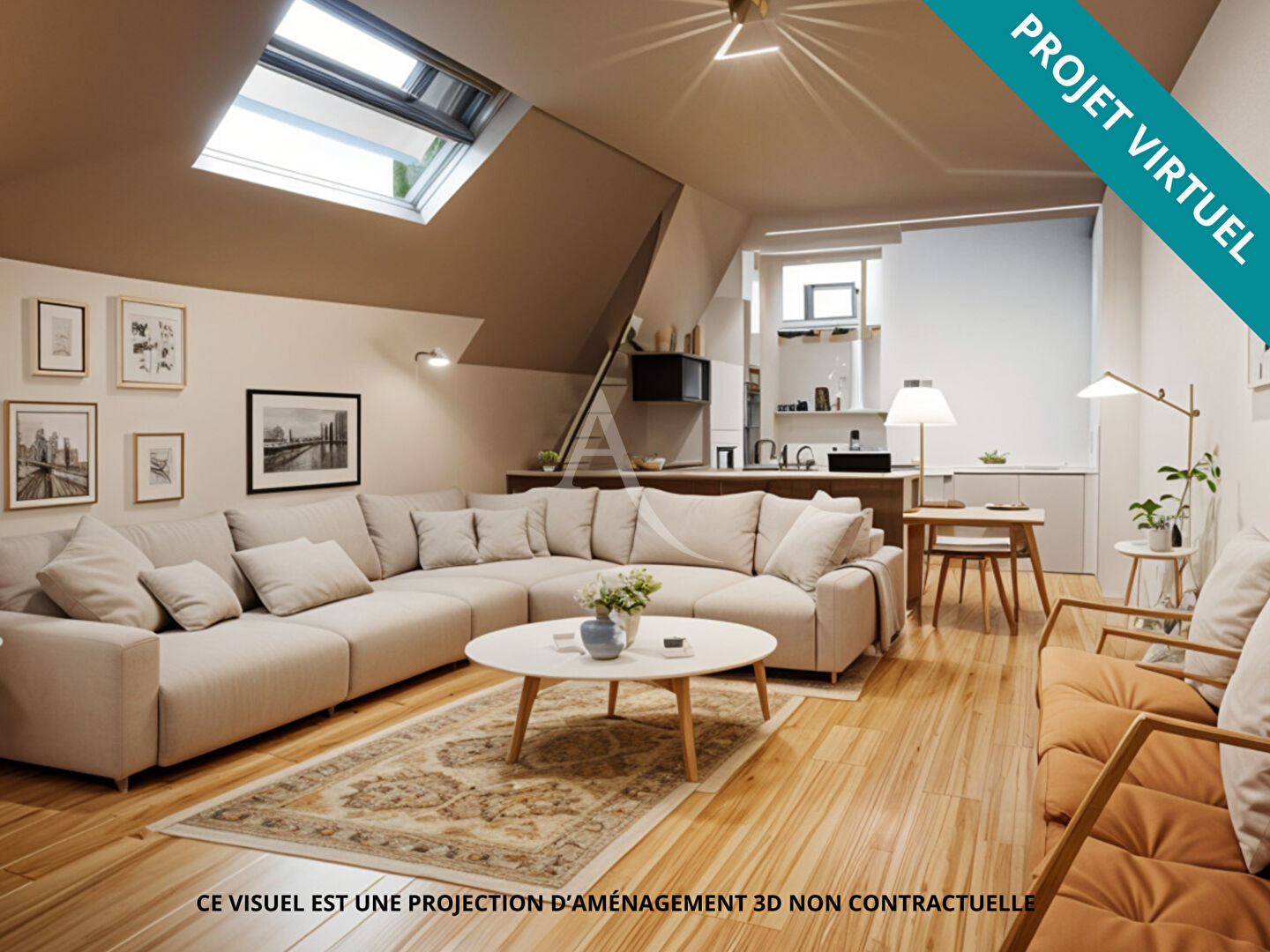 Appartement F5 de 120 m2 utiles