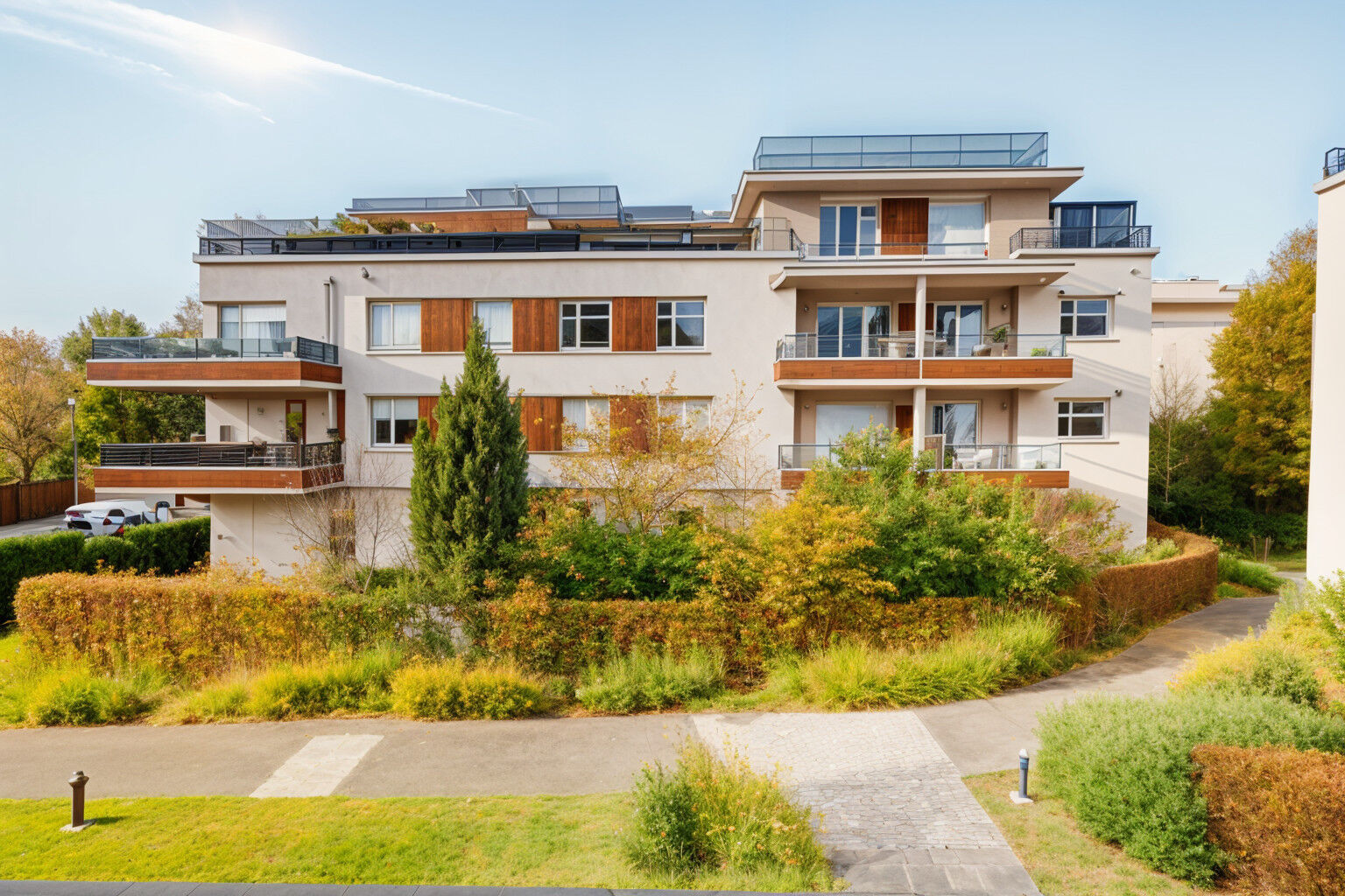 Photo MONTÉVRAIN - 3 PIÈCES - 65 m² - 2 TERRASSES - GARE À PIED image 1/6