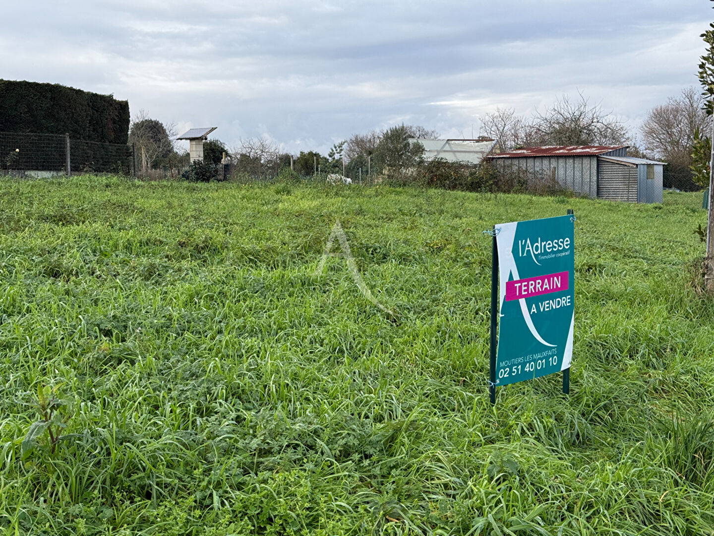 Photo Terrain Avrille 607 m2 image 1/1