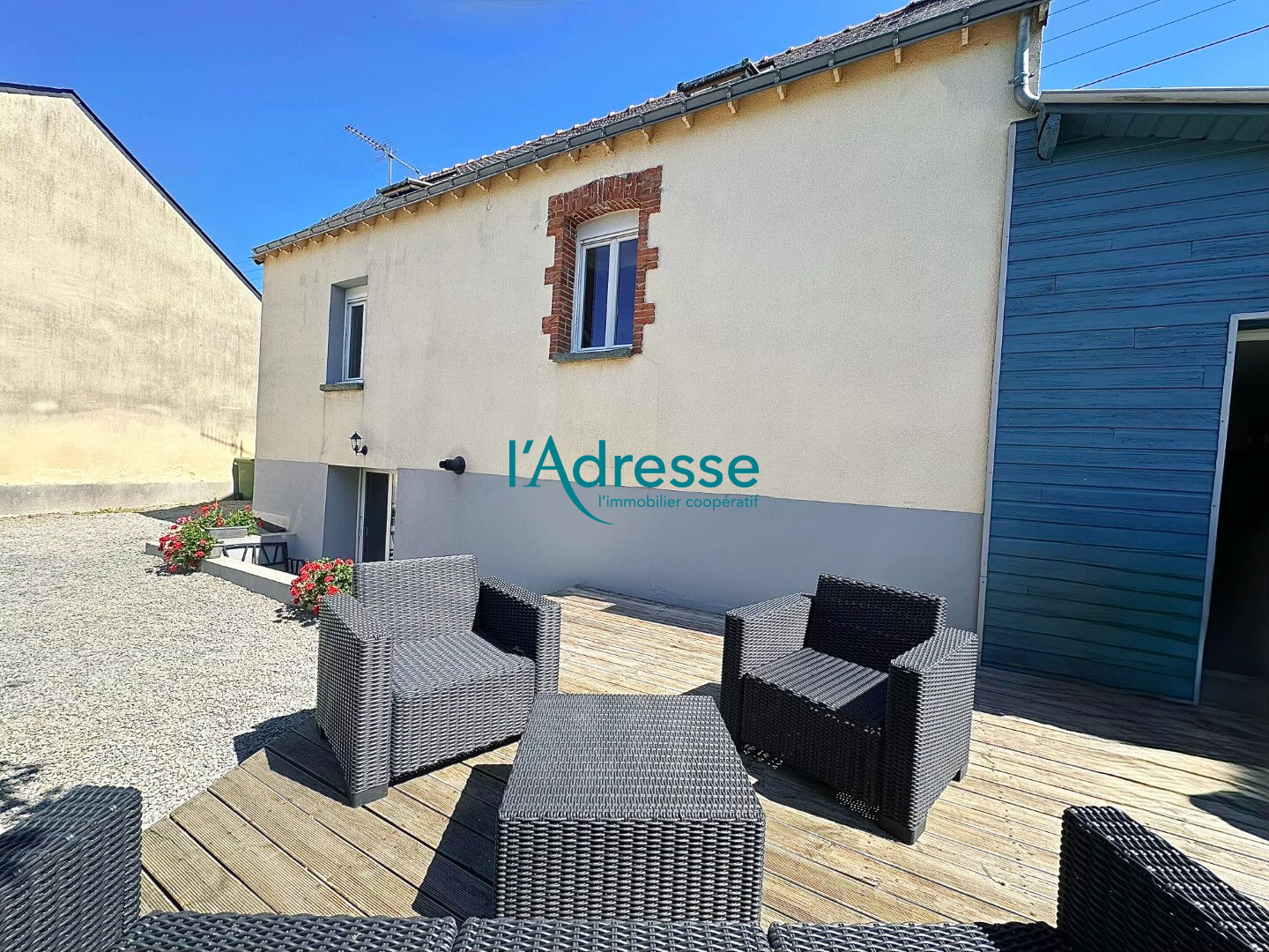 Maison pleine de charme avec jardin située à quelques minutes de Châteaubriant