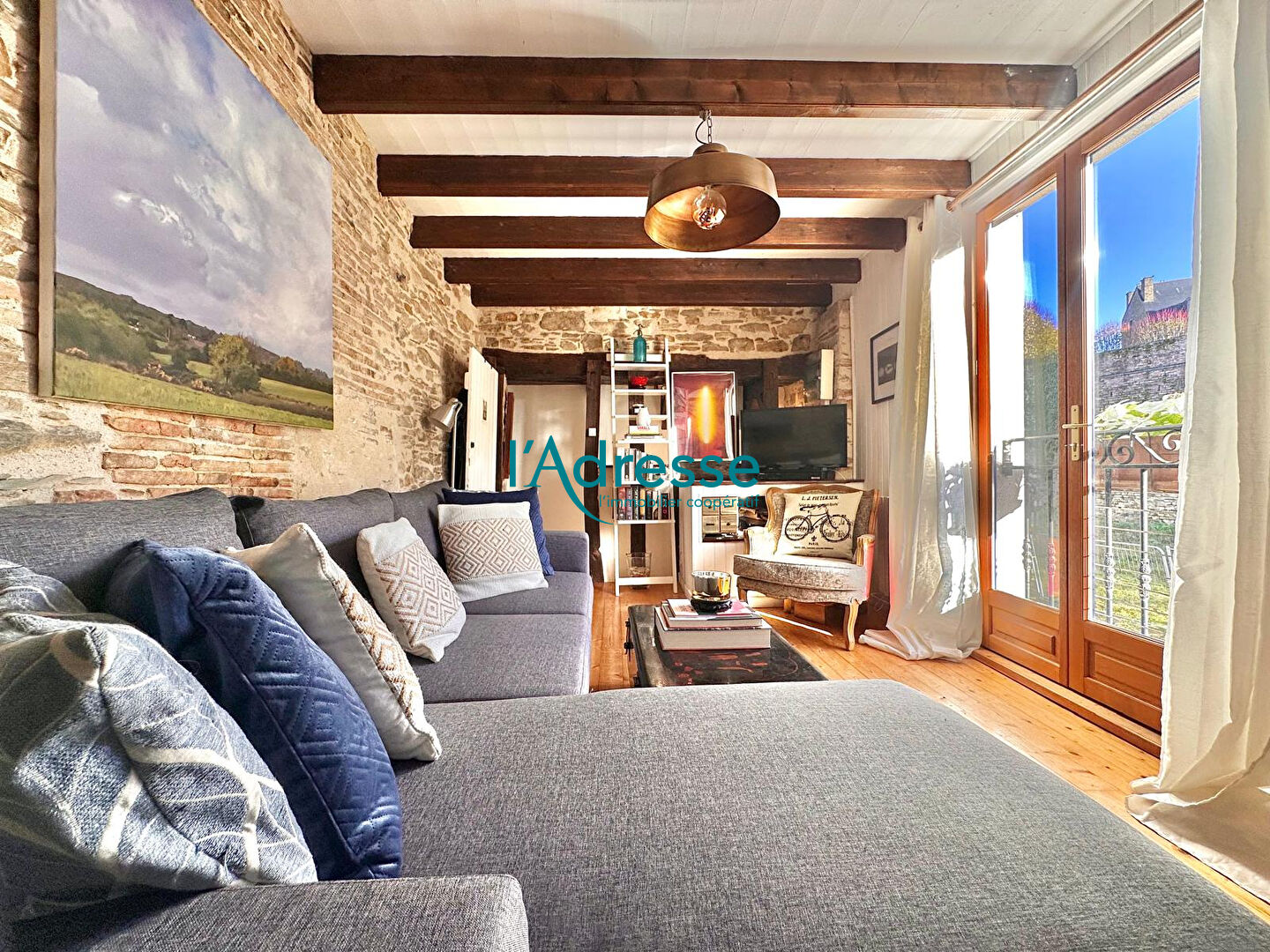 Maison pleine de charme au centre ville de Chateaubriant.