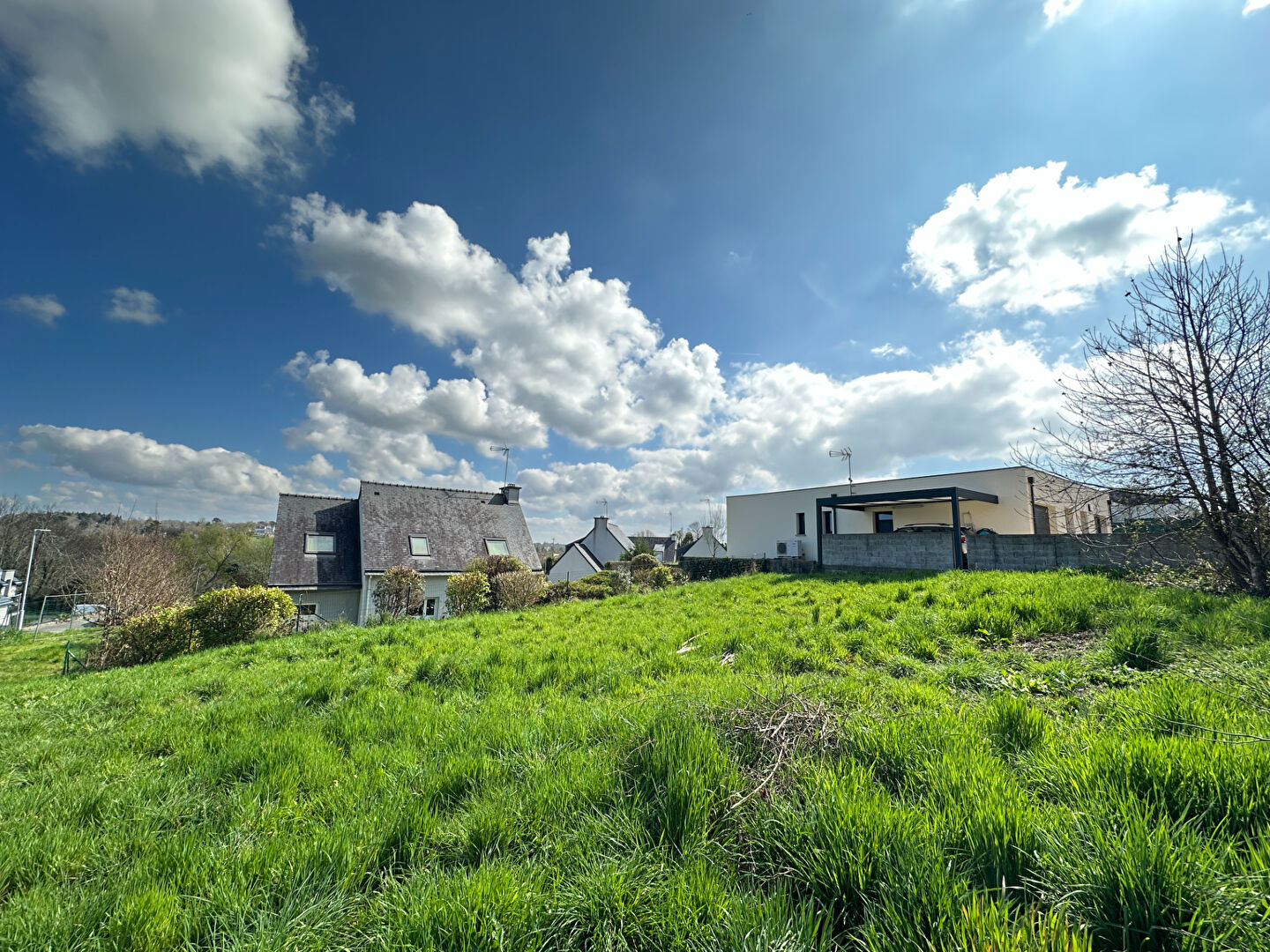 Photo La Forêt Fouesnant - Terrain constructible de 714m² image 2/2