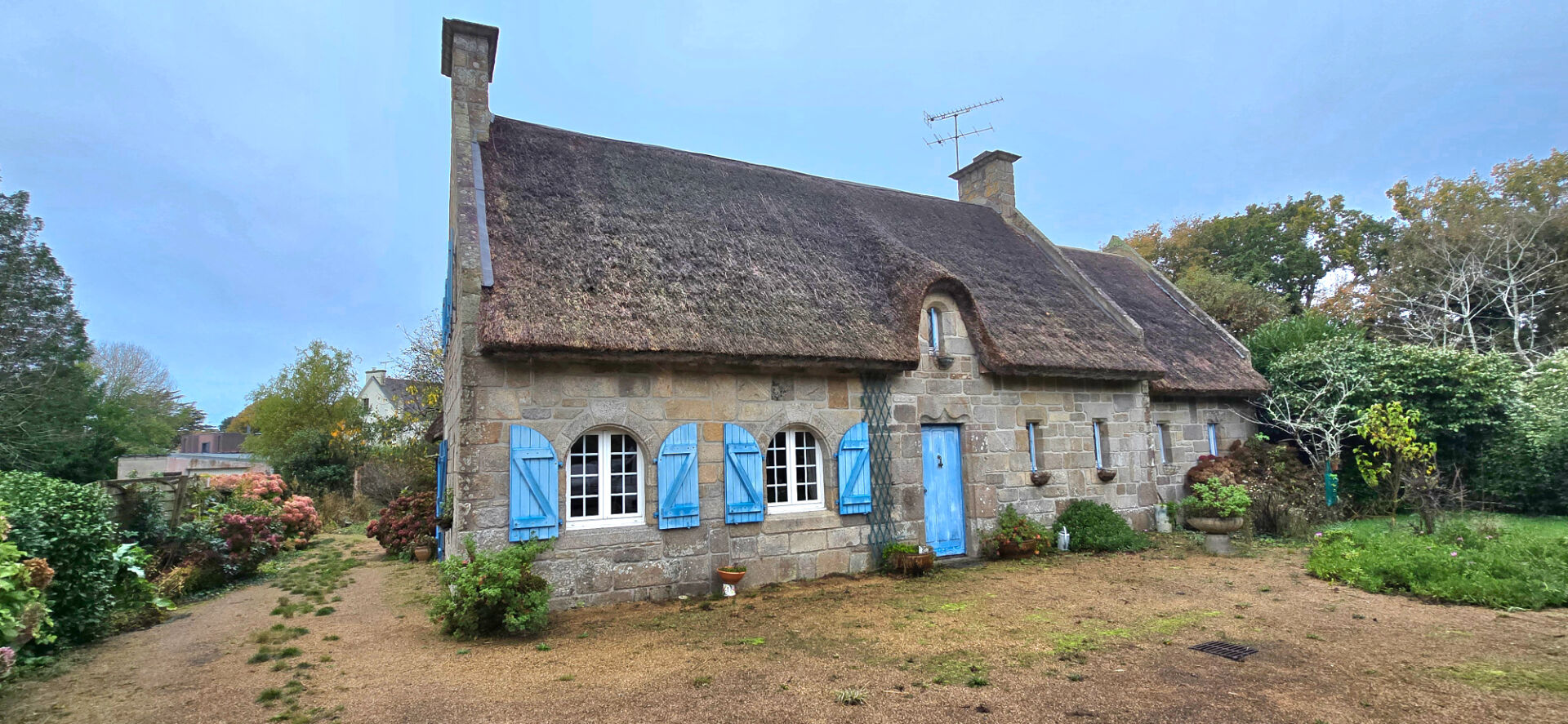 Fouesnant Maison de charme 148 m2 sur 2170m² de terrain.