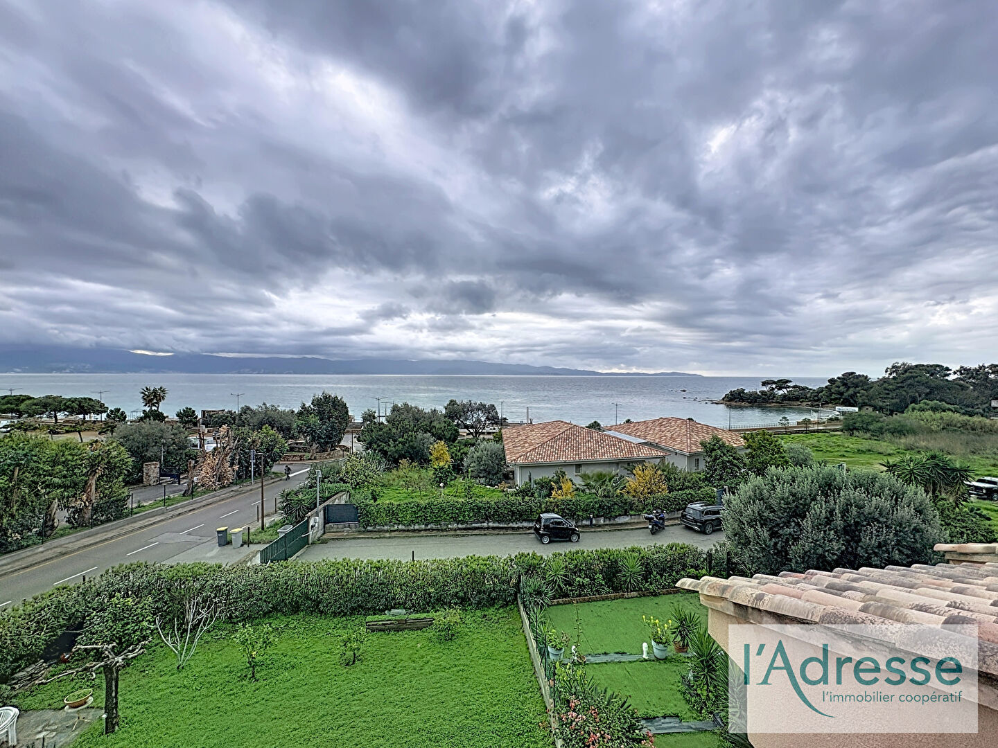 Appartement T2/T3  Duplex - Route des Îles Sanguinaires  - Vue mer