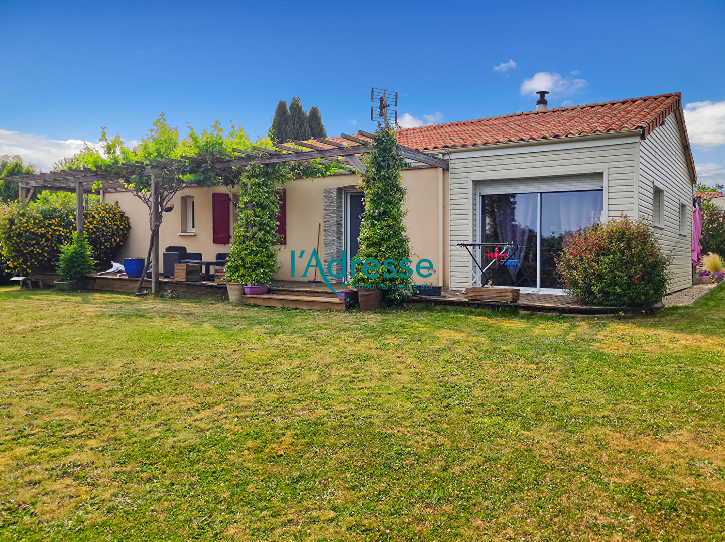 Maison plain-pied 4 chambres