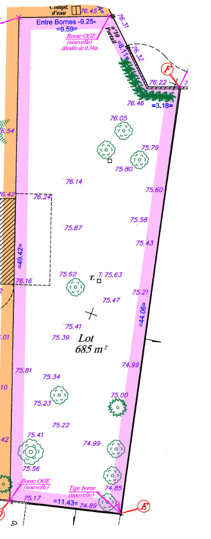 Photo Terrain Lardy 685 m2 image 4/4