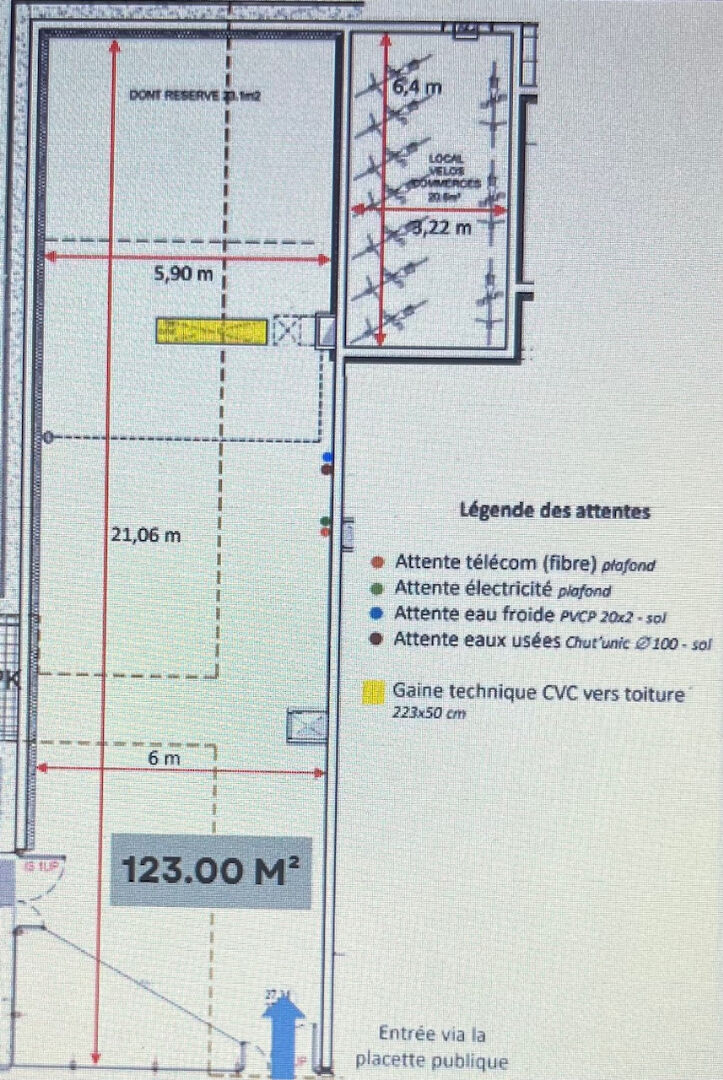 Photo À VENDRE - LOCAUX COMMERCIAUX - 123 M2 - LILLE image 4/4