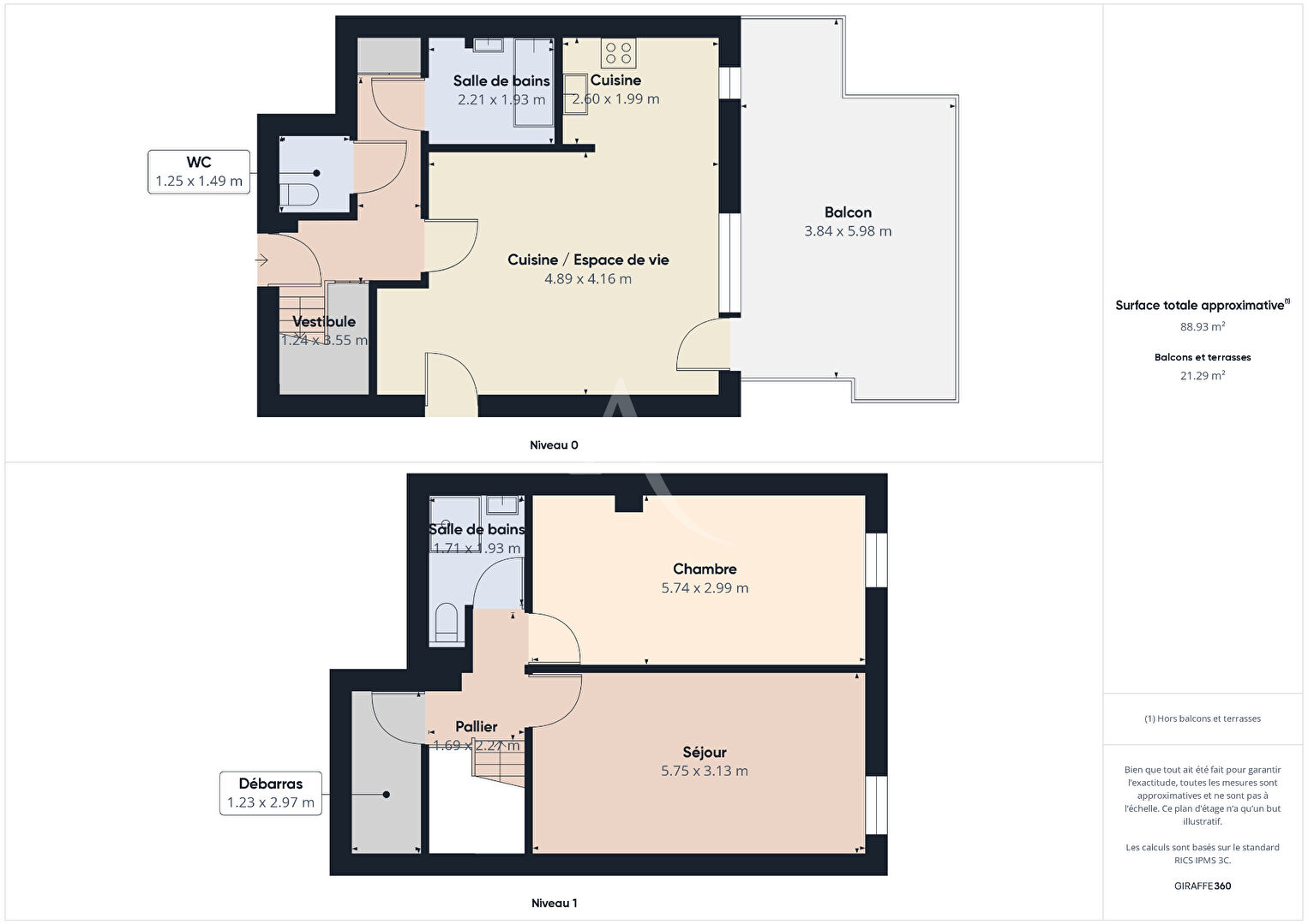 Photo Appartement  3 pièce(s) image 5/6