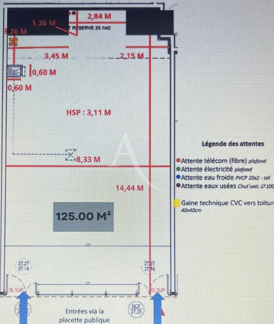 Photo À VENDRE - LOCAUX COMMERCIAUX - 125 M2 - LILLE image 4/4