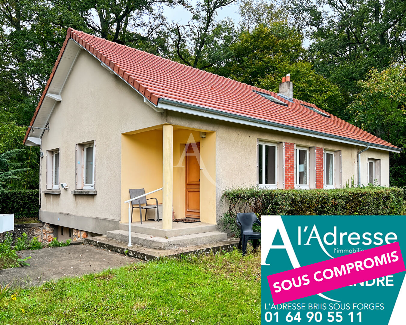 Maison individuelle  4 chambres + bureau SOUS SOL TOTAL à Fontenay Les Briis