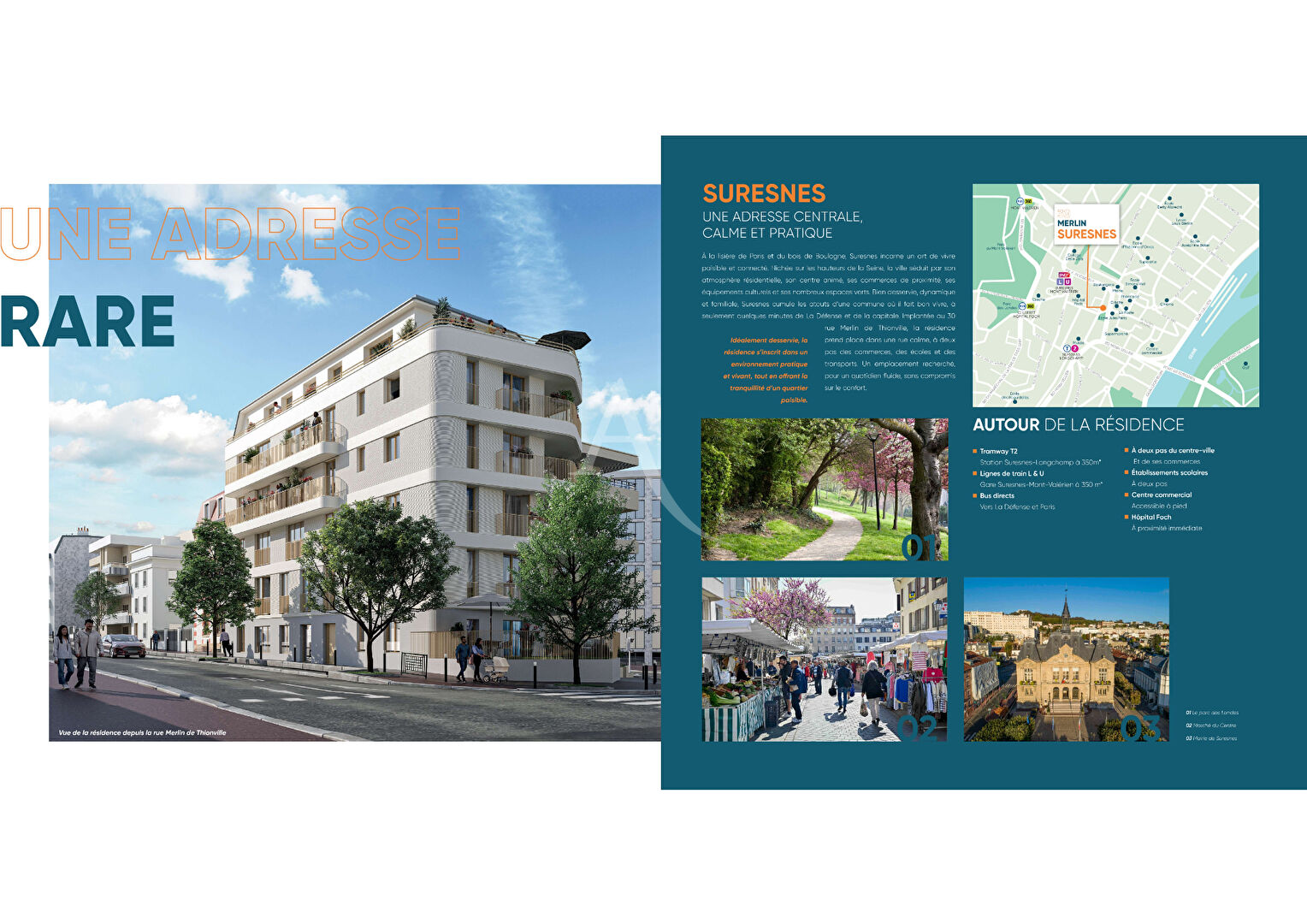 Photo Appartement Suresnes 2 pièce(s) 35.8 m2 FRAIS DE NOTAIRE OFFERTS image 3/4