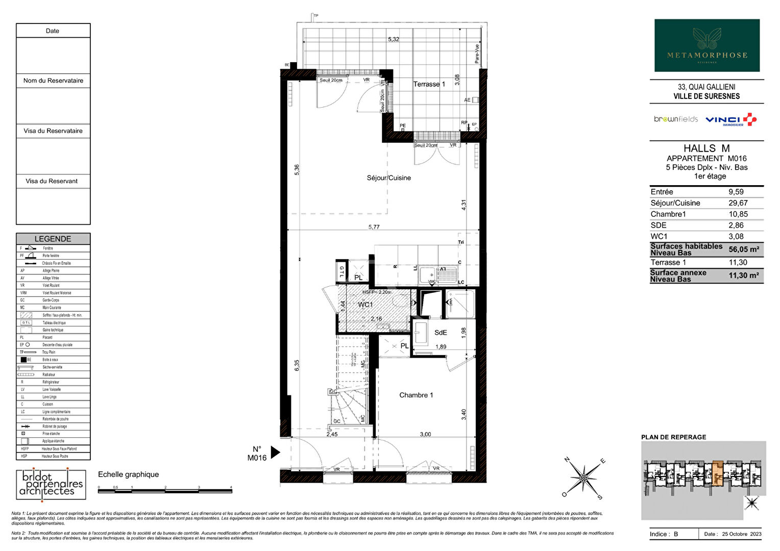 Photo Appartement DUPLEX Suresnes 5 pièce(s) 148.40 m2 FRAIS DE NOTAIRE OFFERTS image 3/5