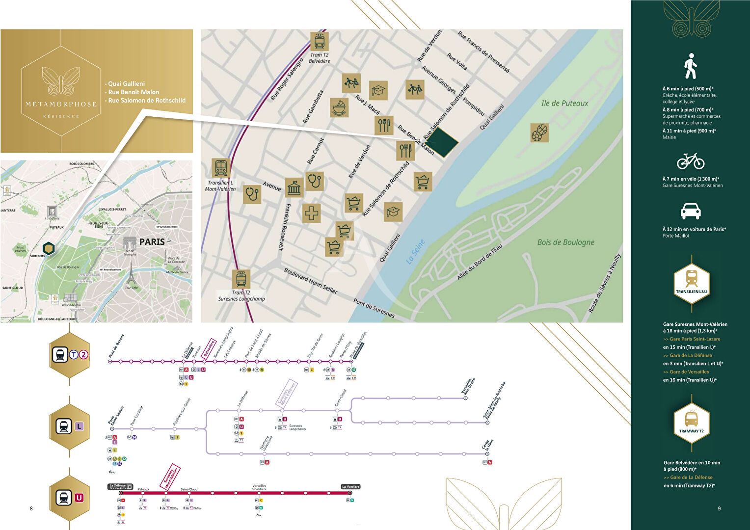 Photo Appartement DUPLEX Suresnes 5 pièce(s) 148.40 m2 FRAIS DE NOTAIRE OFFERTS image 5/5