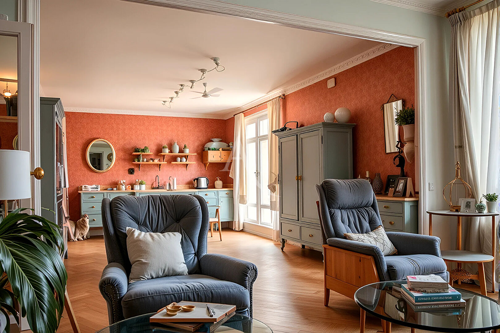 Appartement T6 de 131 m² avec balcon et double box Hyper-centre de Chartres