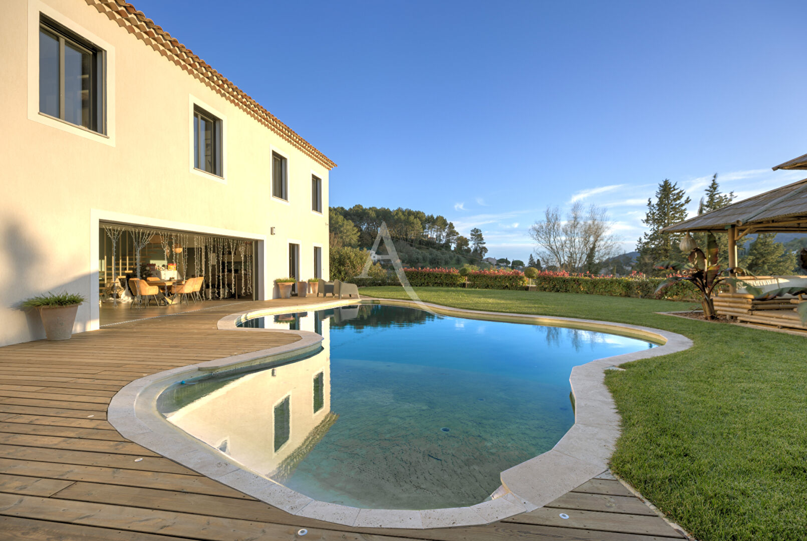 Photo Villa avec piscine et vue vue dominante image 3/6