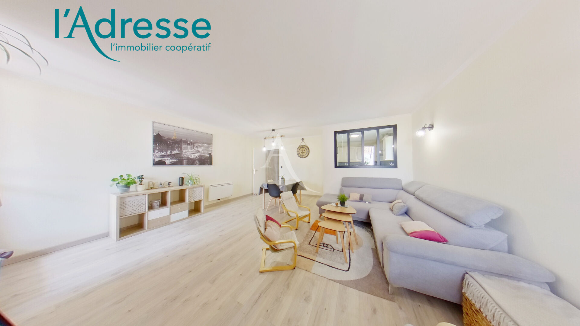 Magnifique 3 pièces avec terrasse en plein coeur !