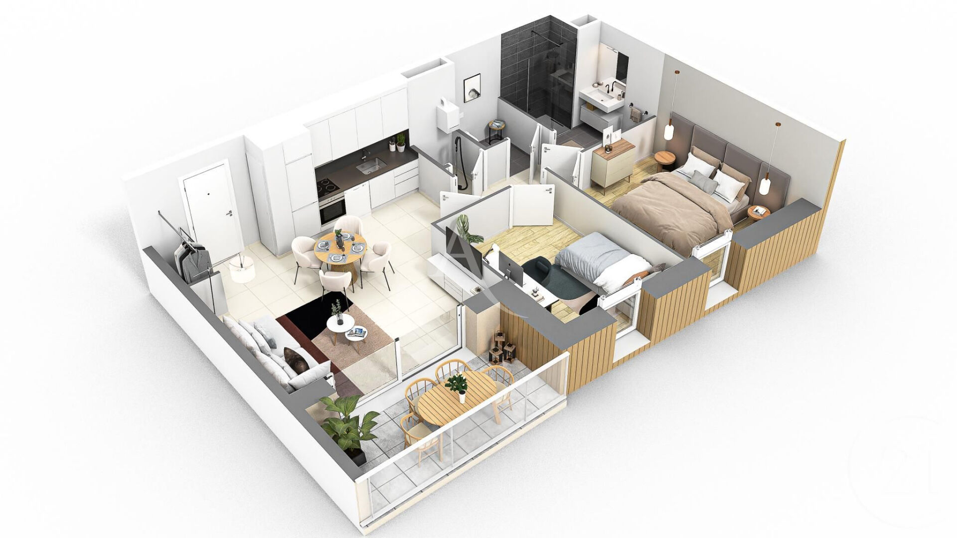 Photo APPARTEMENT NEUF Type 3 à SAINT HILAIRE DE RIEZ image 2/4