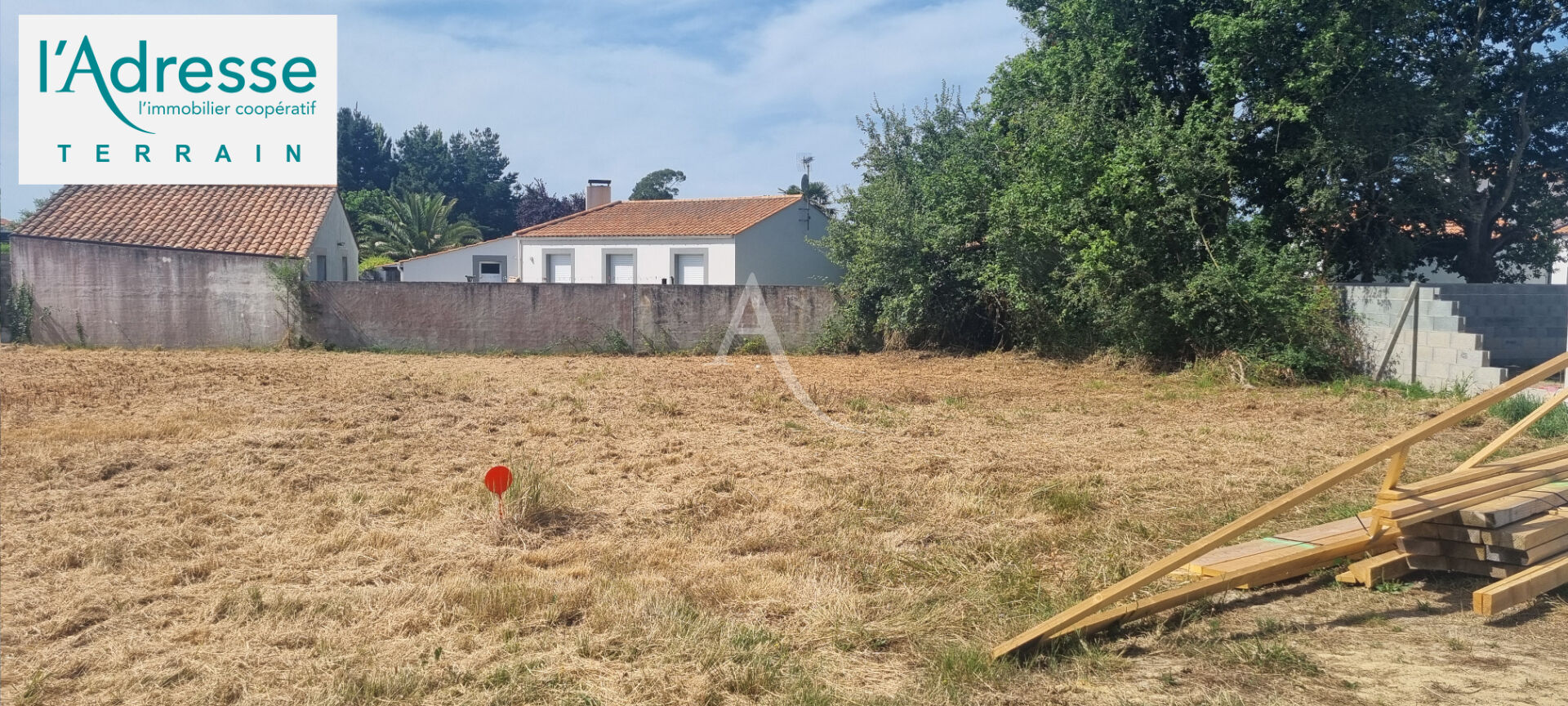 Réalisez librement votre maison, Terrain Commequiers 417 m2