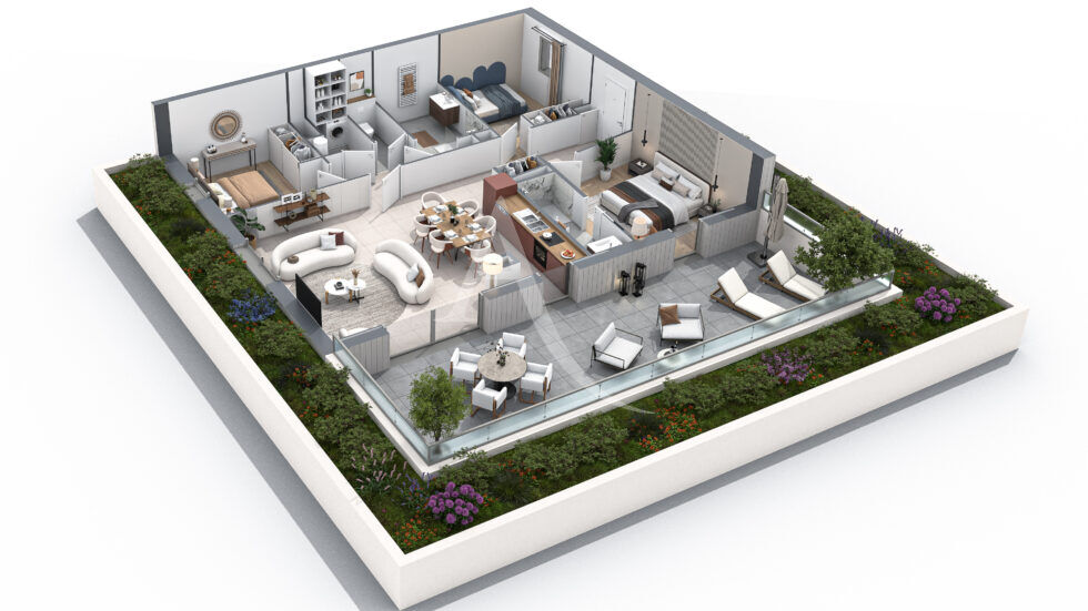 EXCEPTIONNEL ? Appartement T4 NEUF ? Résidence Le Chêne Liège ? Saint-Gilles-Croix-de-Vie