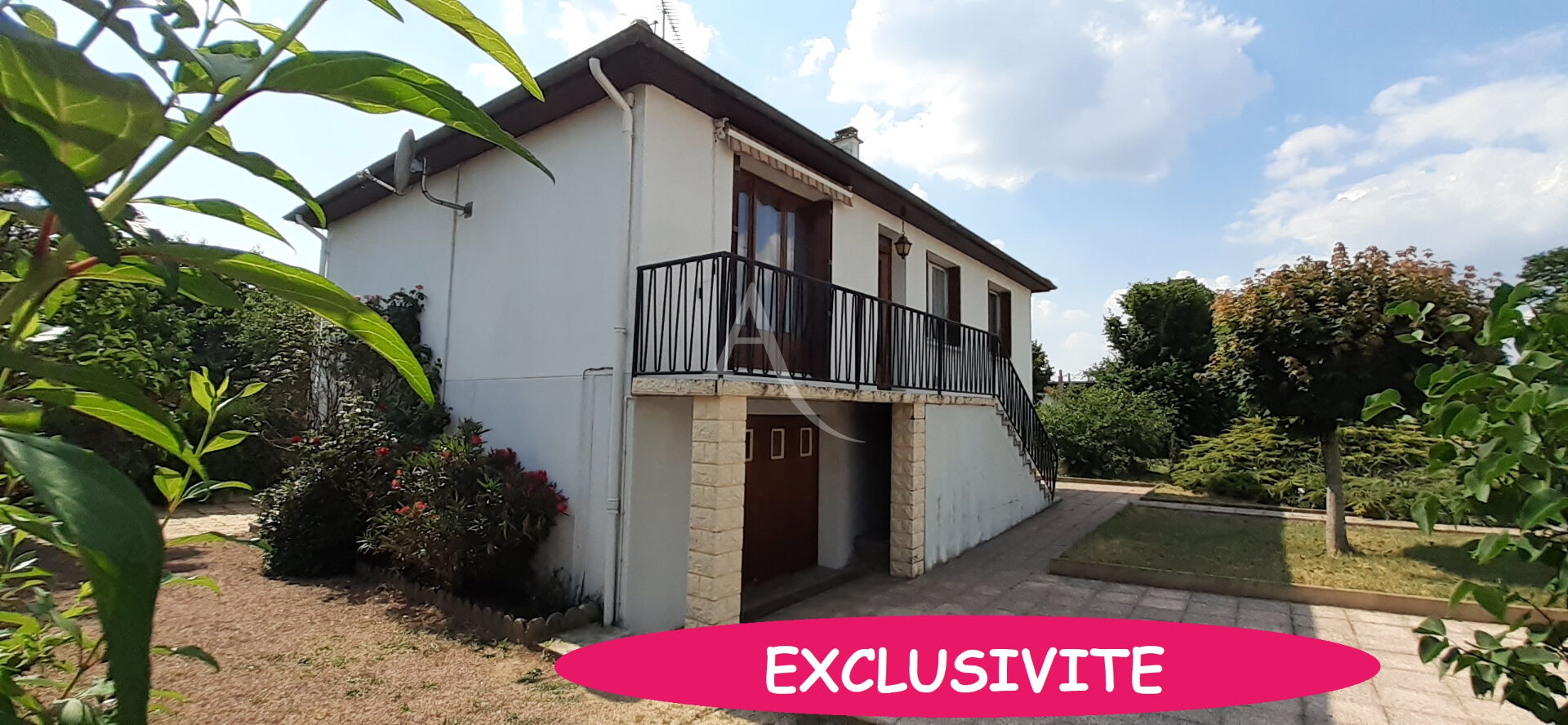 EN VENTE  - MARSEILLES LES AUBIGNY - PAVILLON SUR SOUS -SOL EN TRES BON ETAT ! -