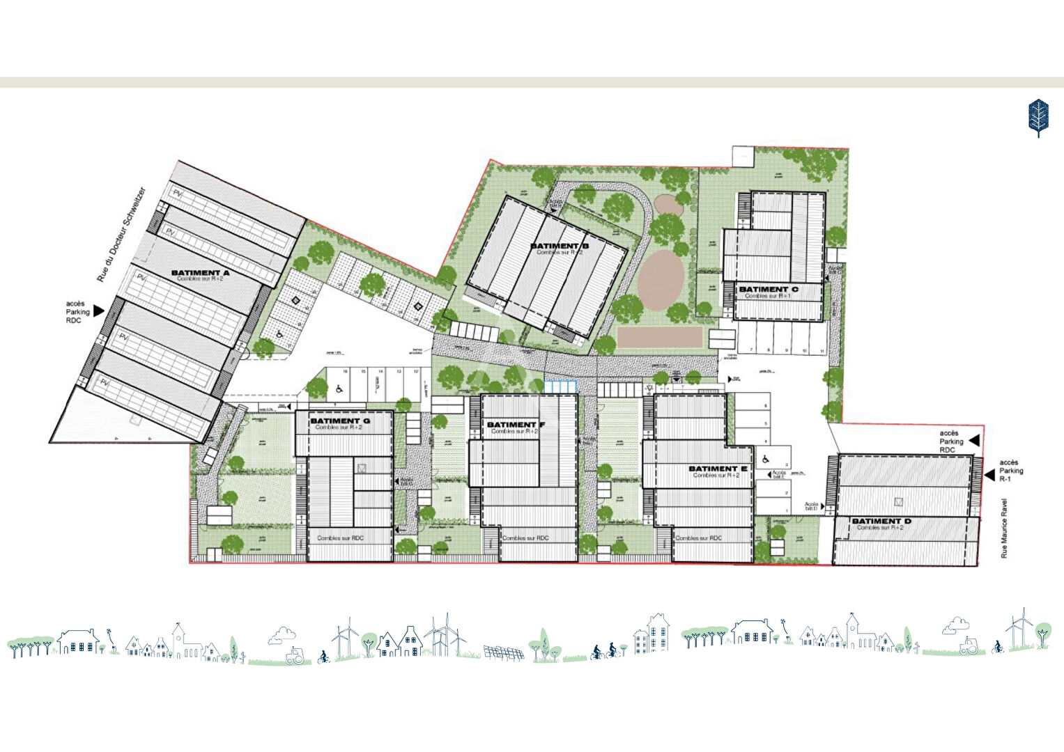 Photo Vente VEFA T3 71,1m2 avec parking image 3/6