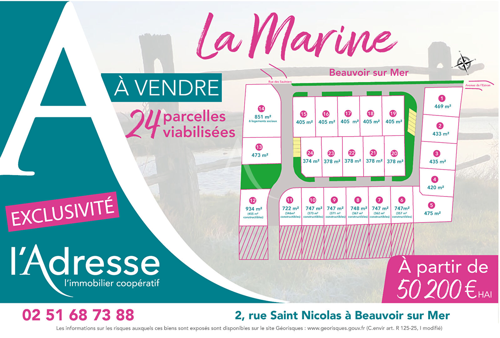 Agence immobilière de L'Adresse  bichon immobilier - L'ADRESSE bichon immobilier