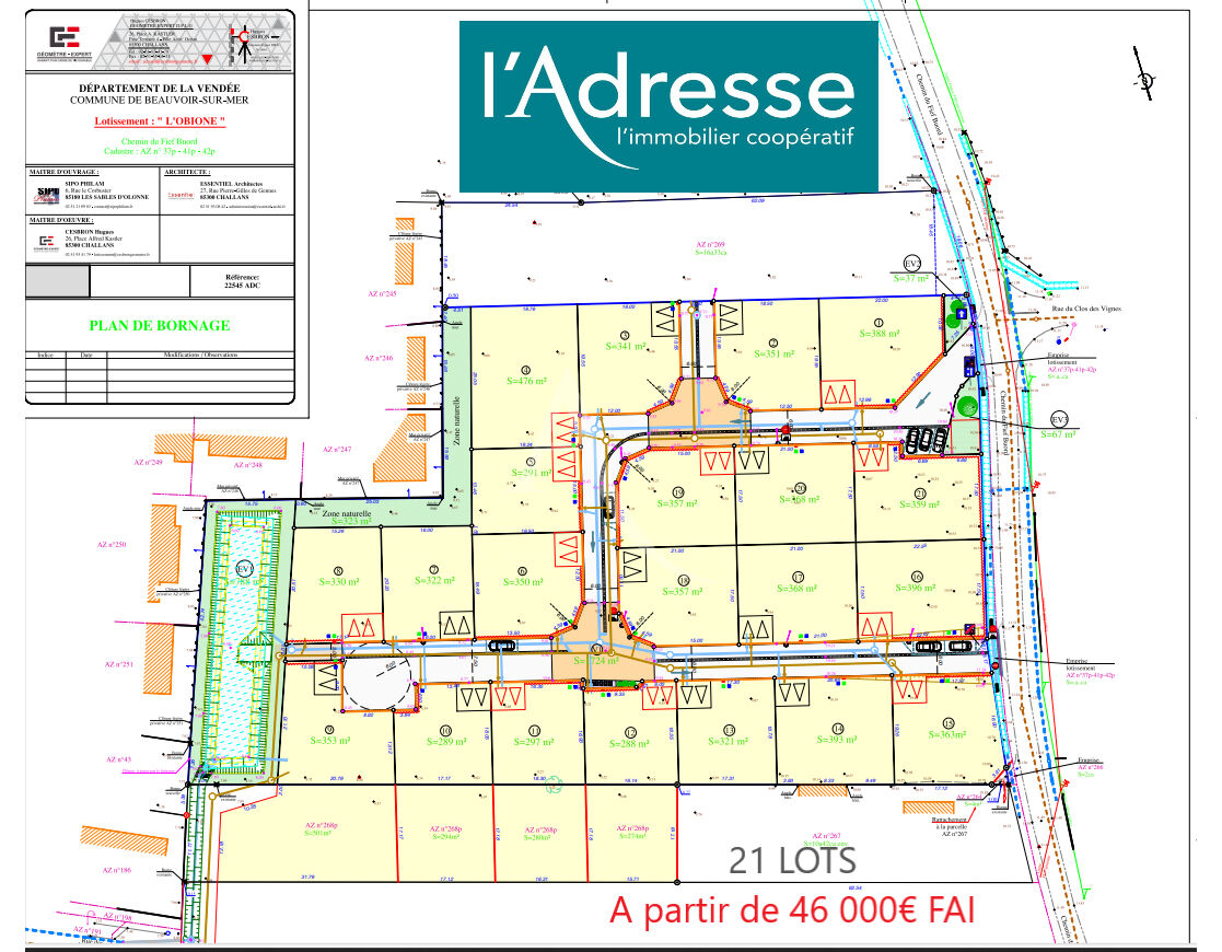Photo Terrain 568m² image 2/2