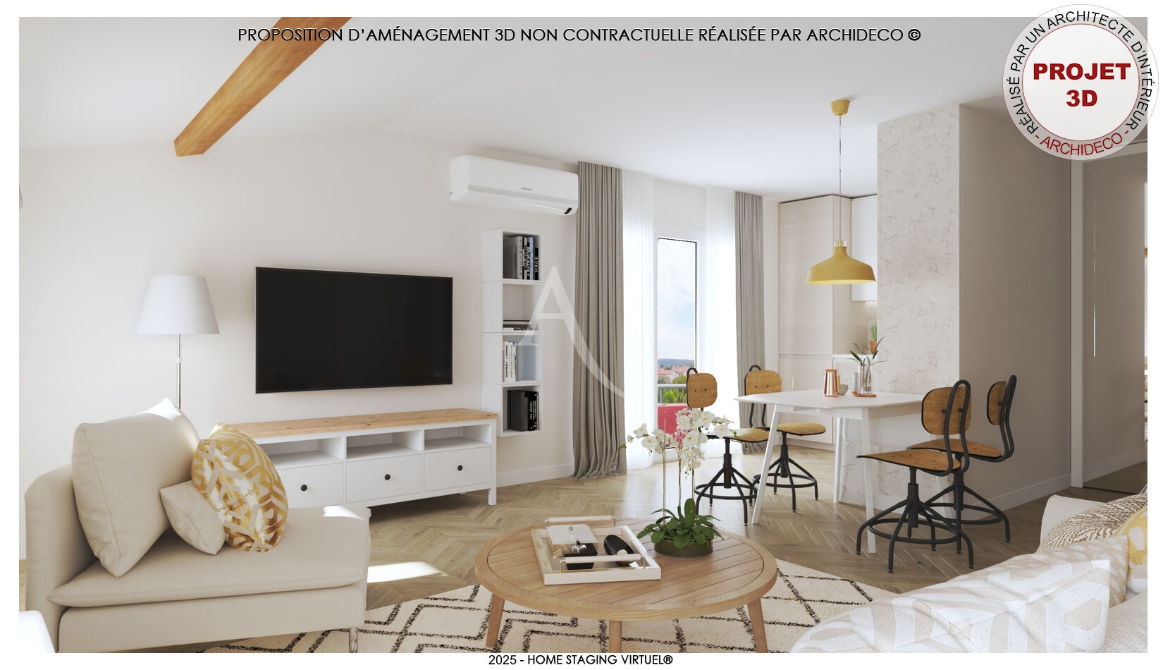 Frontignan - Appt T2 de 49M² avec terrassede 10.85M² et parking