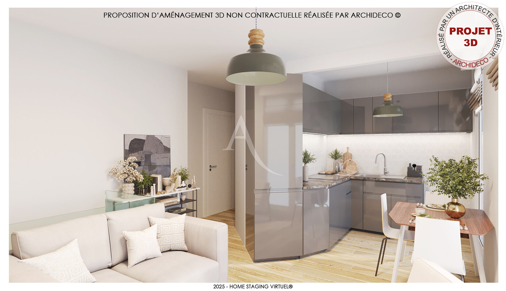 Sete (quartier théâtre ) 34200 - Appartement T3 de 45.42M² avec balcon, ascenseur...
