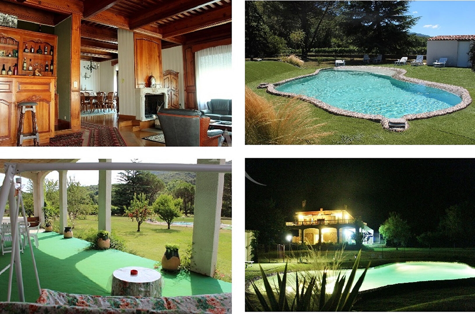 BEDARIEUX maison de caractère avec parc,  piscine lagon, garage