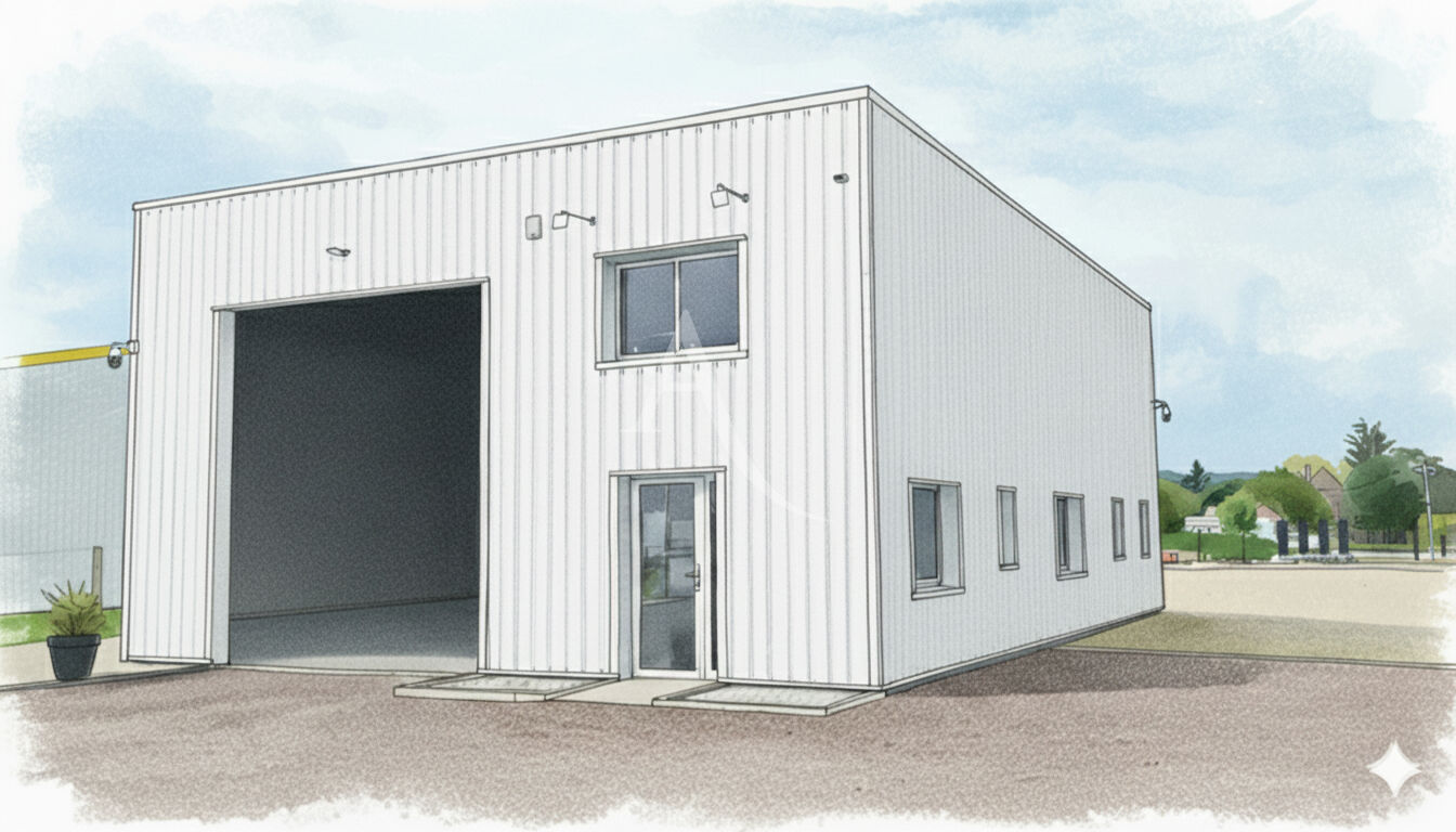 Local d'activité 210 m2 Noyers Sur Cher