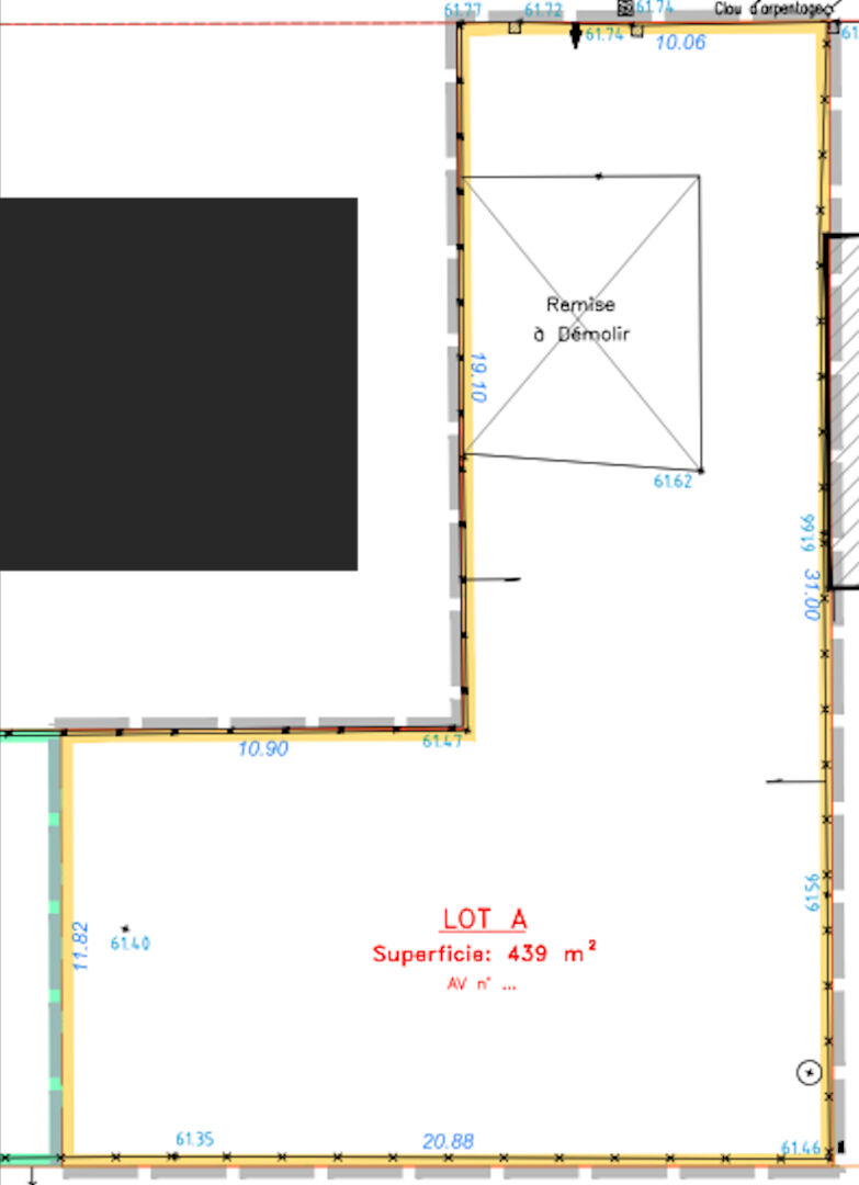 Photo Terrain Mitry Mory 439 m2 image 2/3