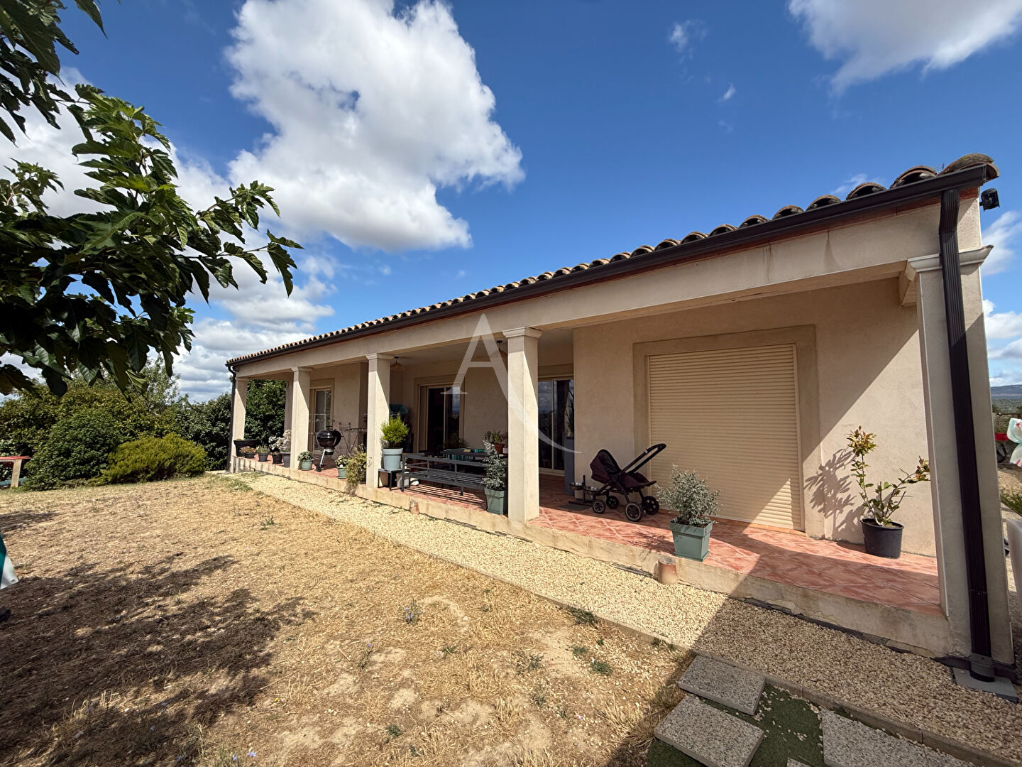 Photo Maison Conques Sur Orbiel avec vue Pyrénées proche Carcassonne image 2/6