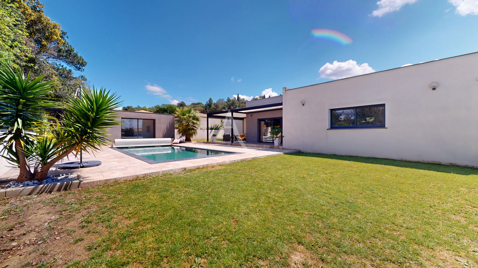 Photo Maison Moderne à Palaja, à proximité de Carcassonne avec piscine image 3/6