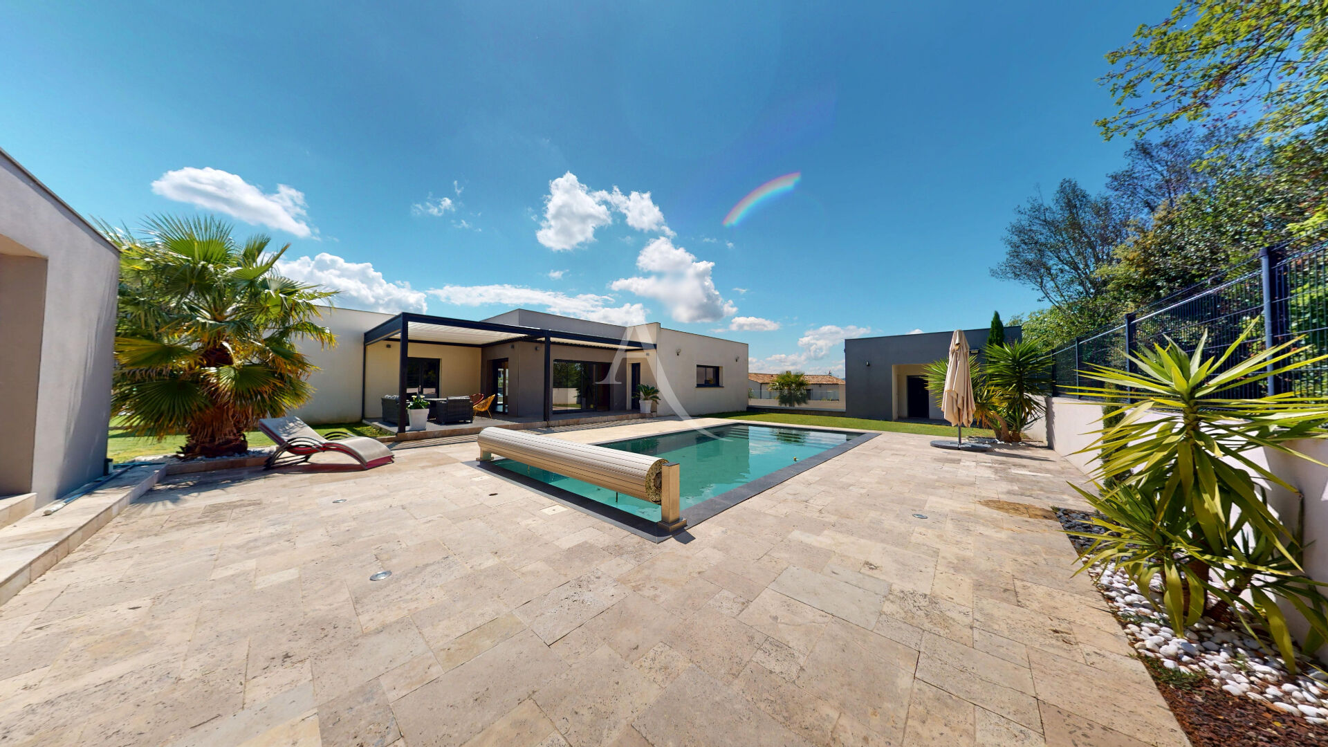 Photo Maison Moderne à Palaja, à proximité de Carcassonne avec piscine image 4/6