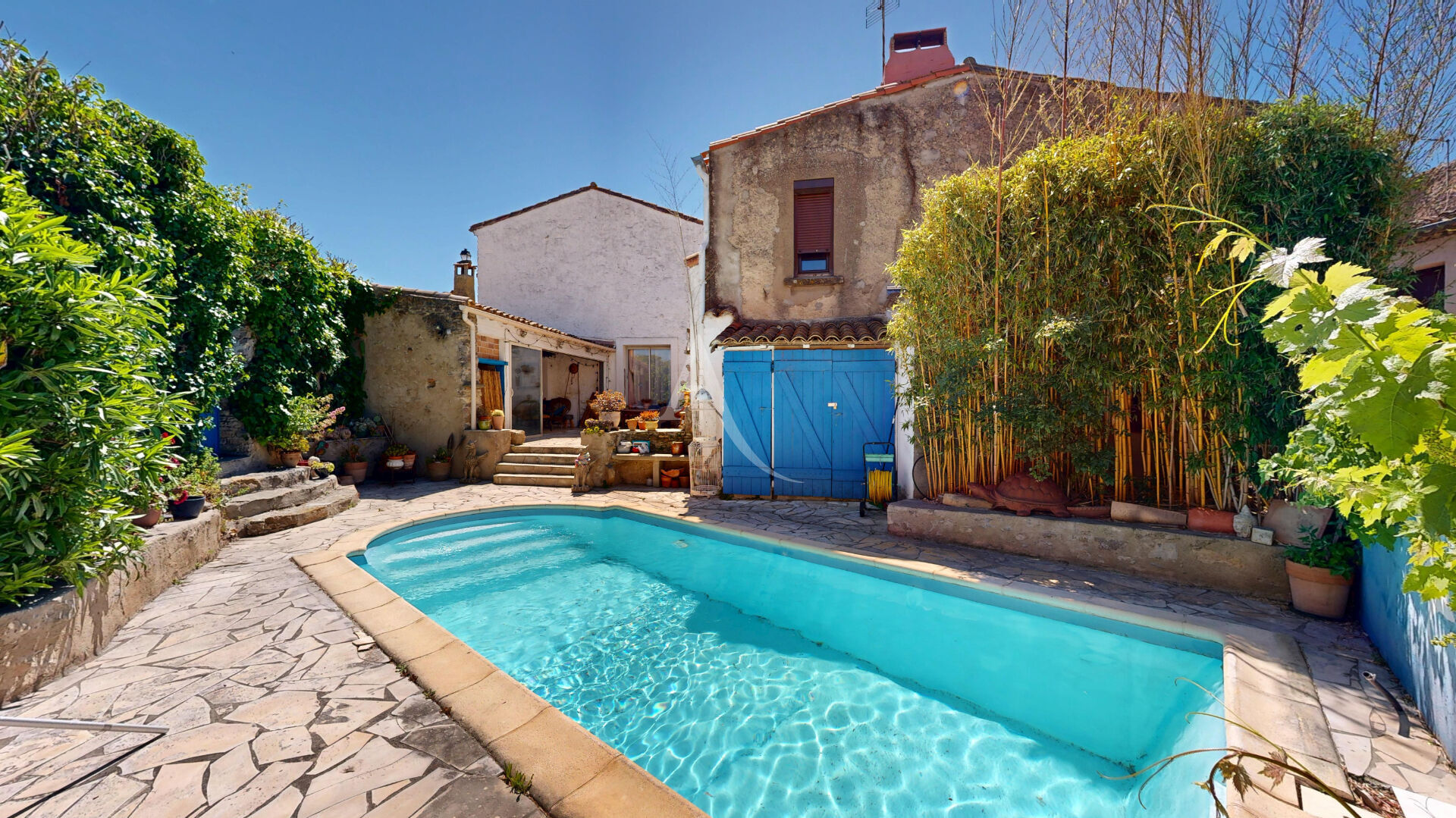 MAISON DE CHARME À PALAJA AVEC PISCINE, proche CARCASSONNE